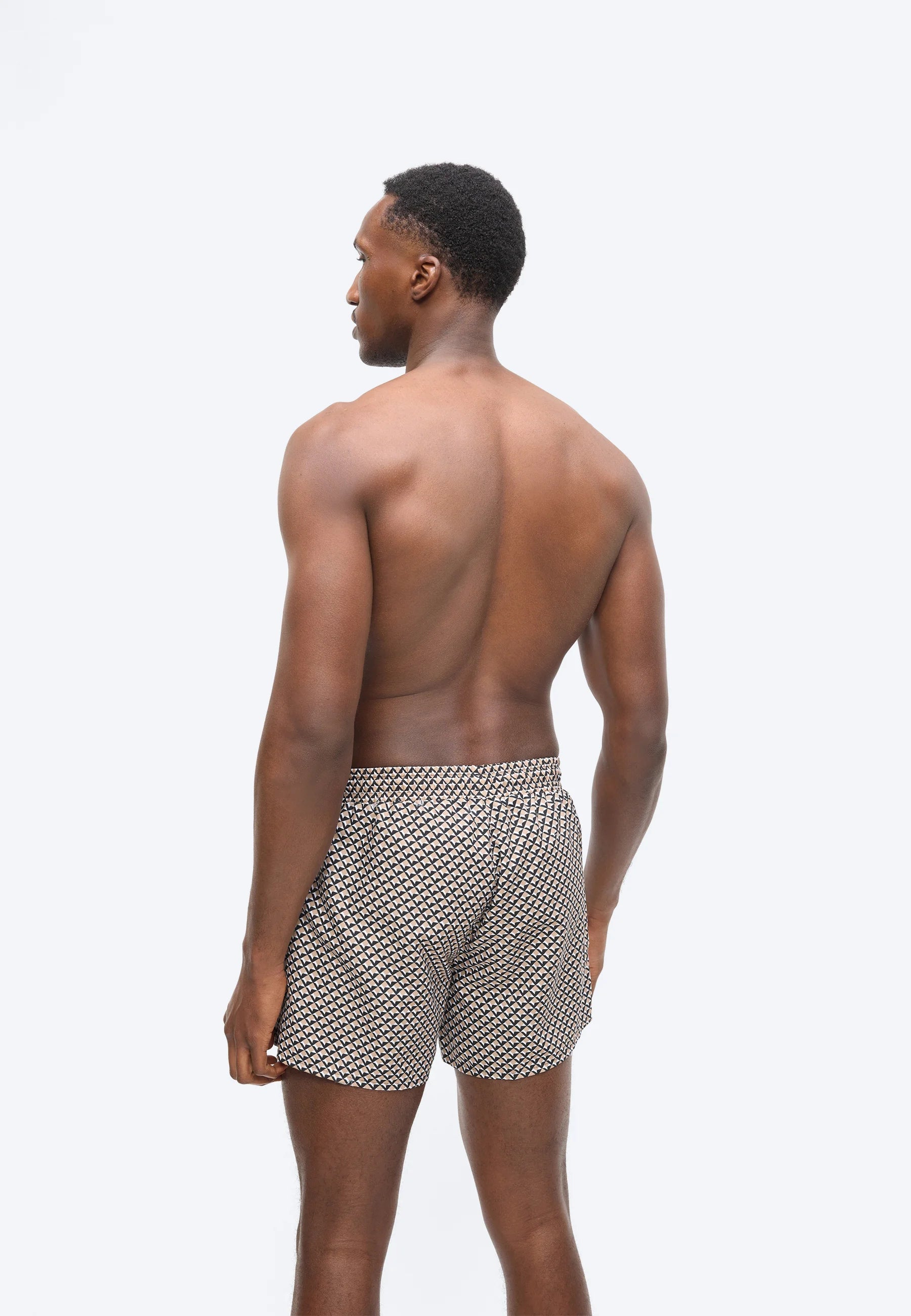 Short de bain BOSS Catfisch – Marron