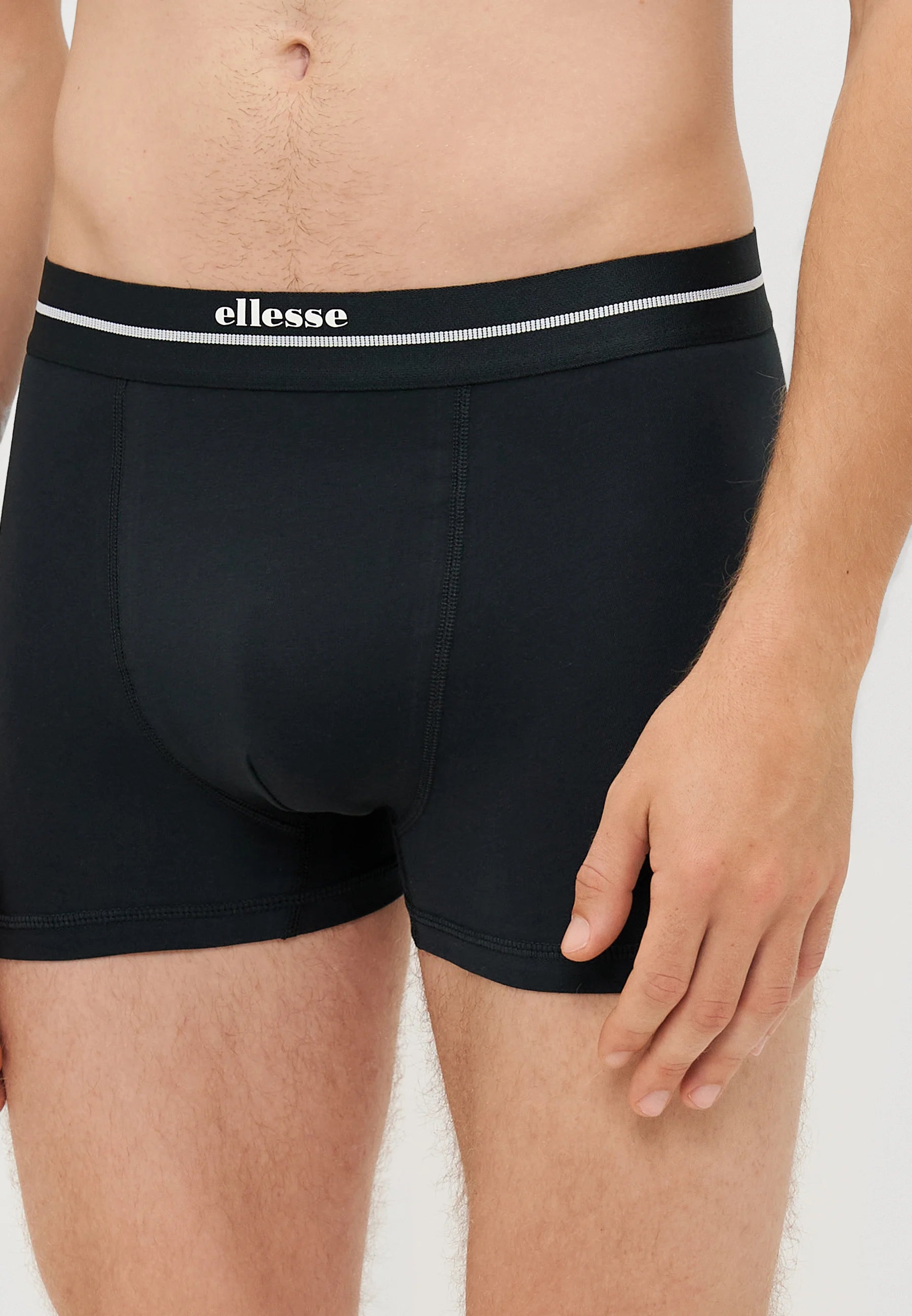 Ellesse Ambria 3er-Pack Unterhosen – Schwarz