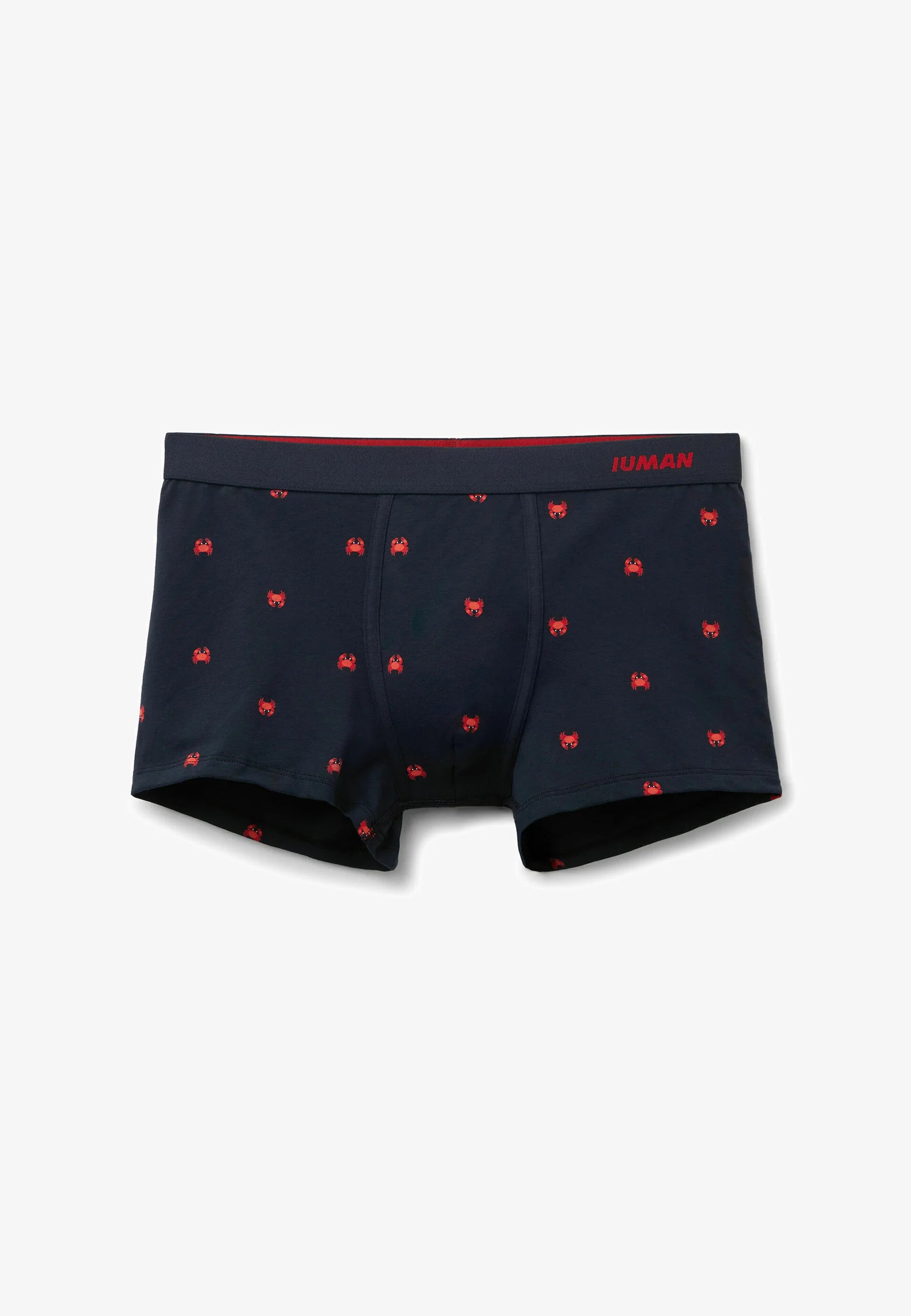 Spodenki bawełniane IUMAN Intimissimi Uomo ze stretchem – niebieskie