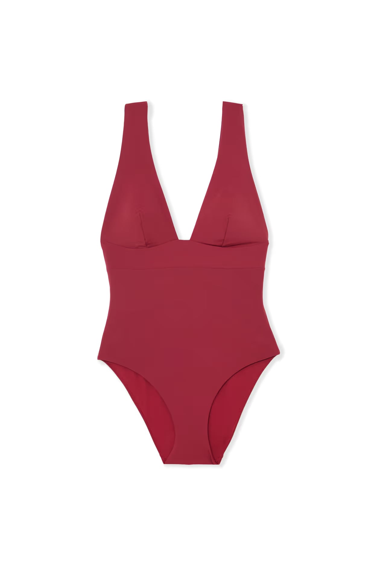 ETAM Premiere One-Piece Swimsuit with Removable Pads – Pomegranate