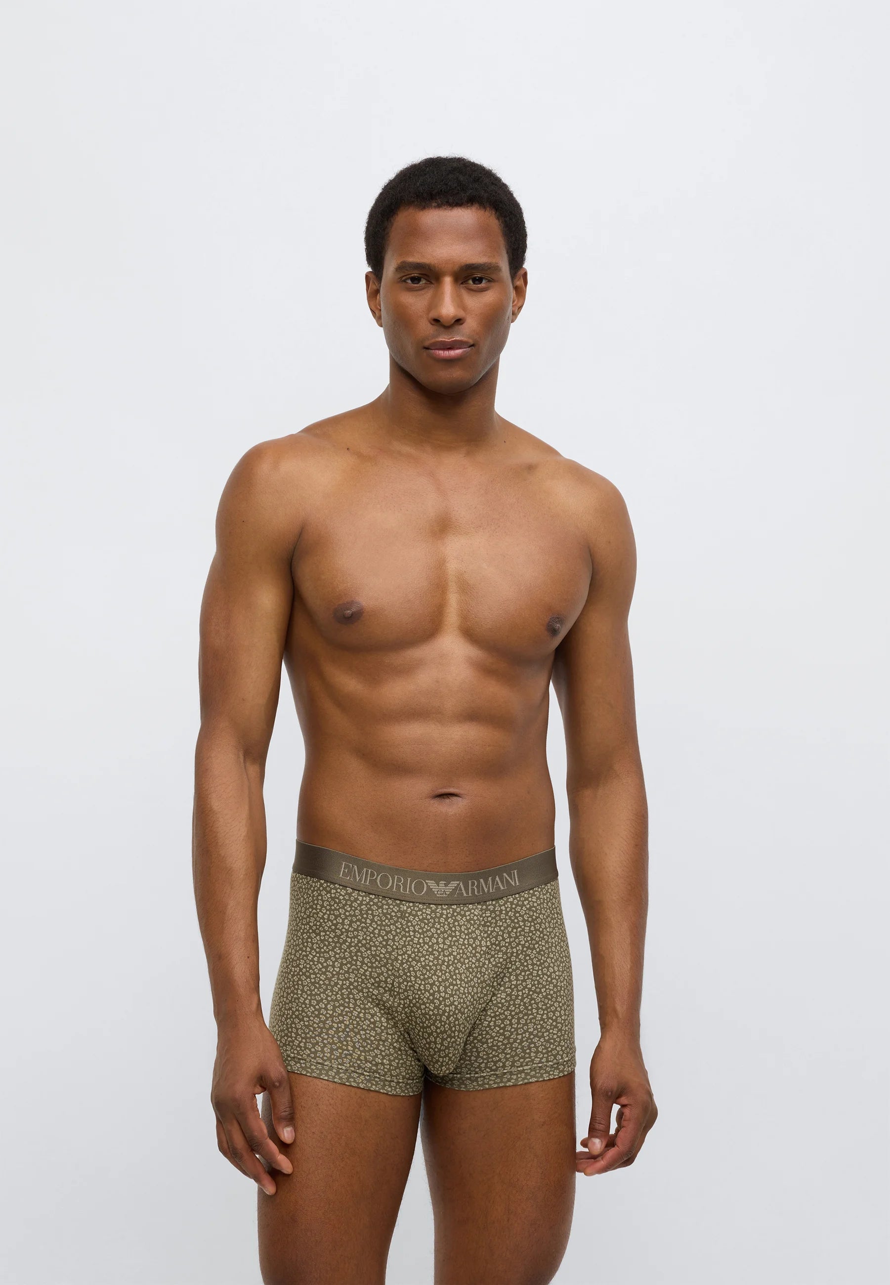 Lot de 2 boxers Emporio Armani PATTERN MIX - Vert