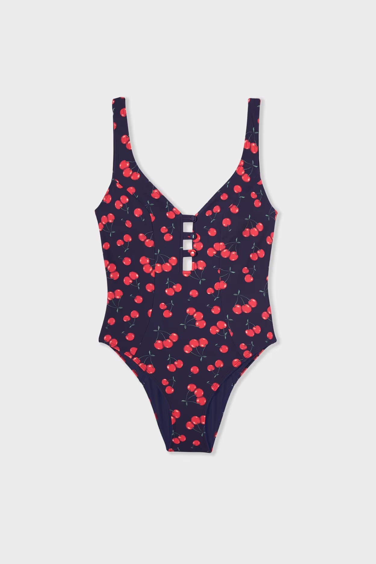 ETAM x Marcia Wear Baila Printed One-Piece Swimsuit – Navy