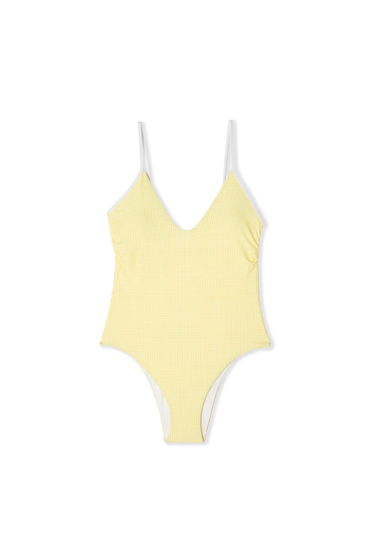 ETAM Maillot De Bain Une Pièce à Motifs Sicilia – Jaune Vif