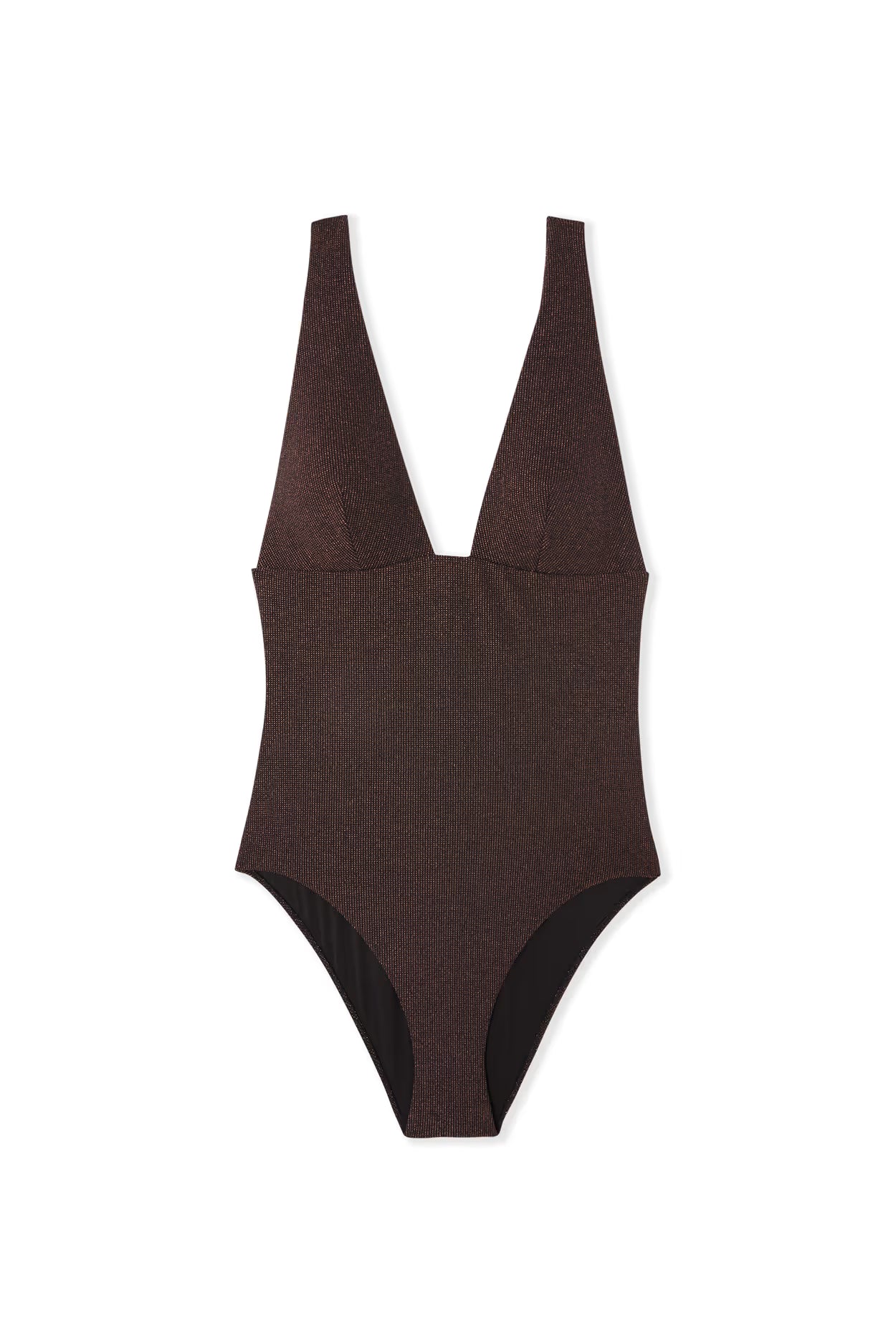 ETAM Swahili One-Piece Swimsuit with Removable Pads – Black