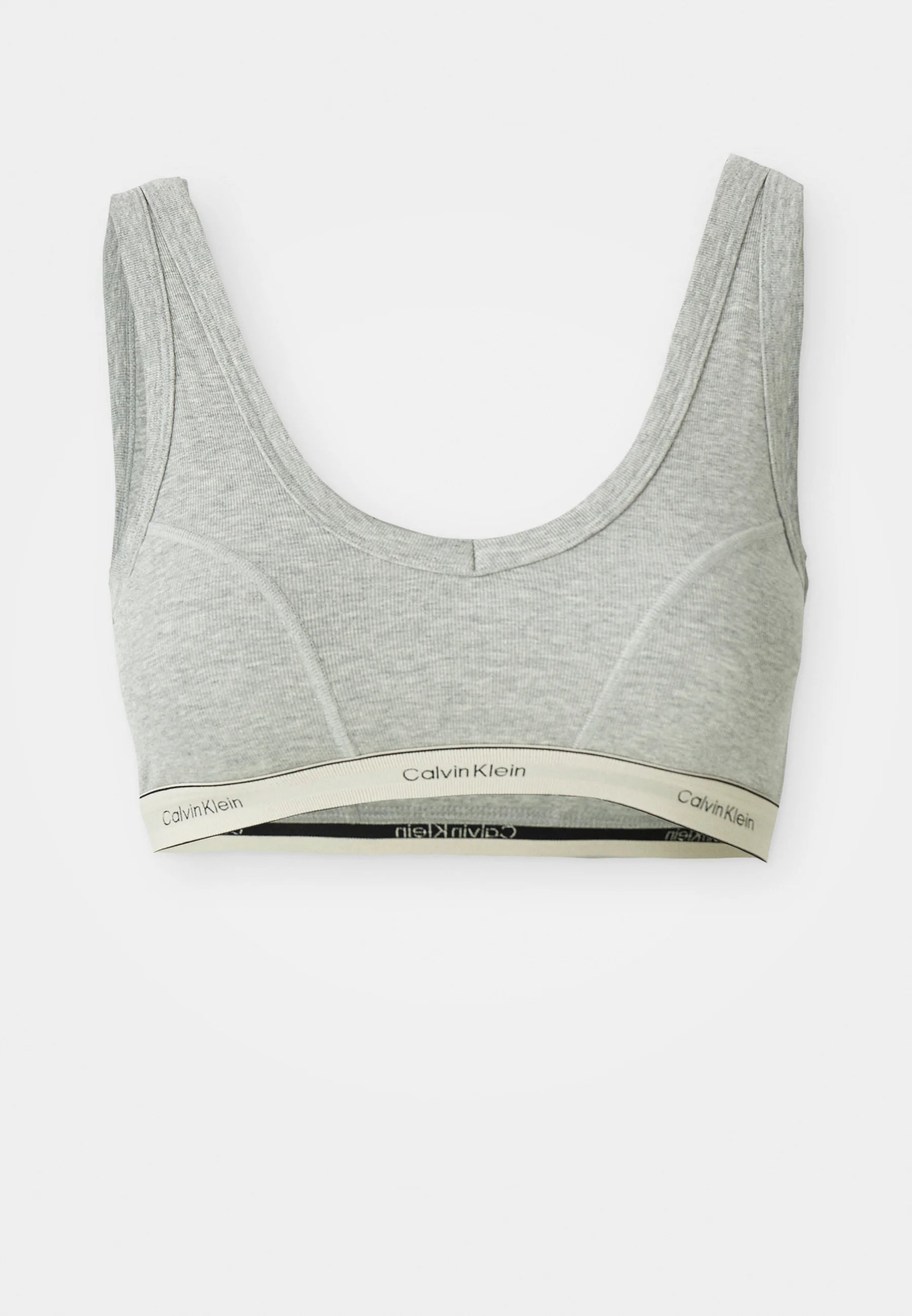 Calvin Klein Heritage T-Shirt Bra – Grey Heather