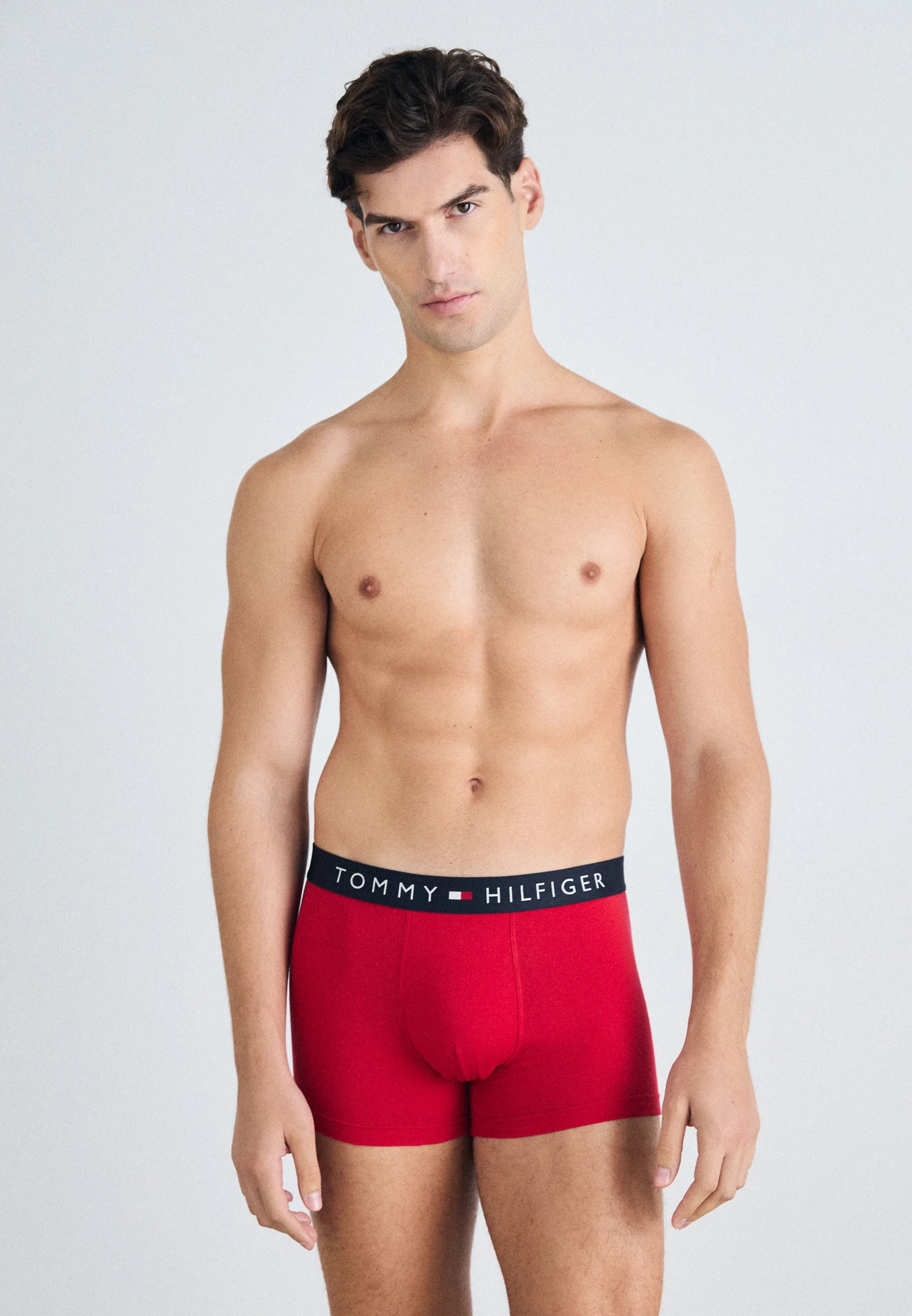Tommy Hilfiger Original Trunk 3 Pack – Terra Red, Desert Sky