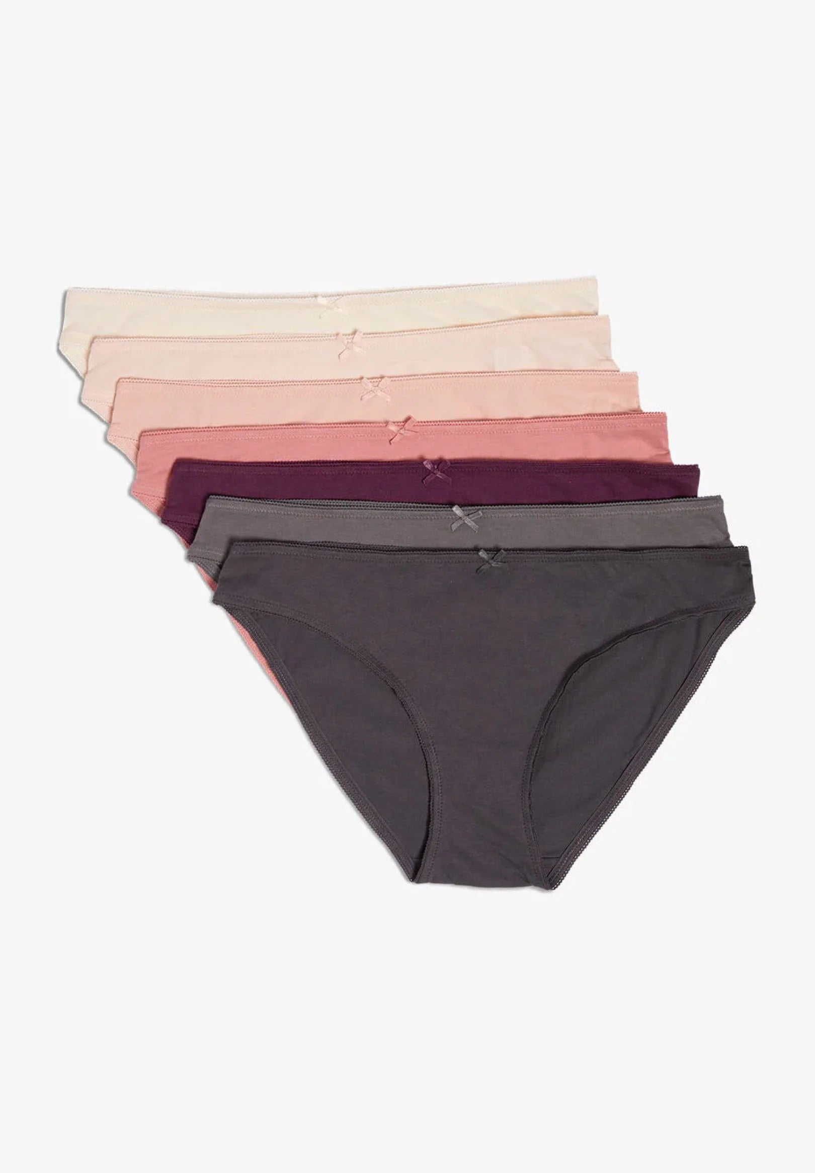 Etam Jackie Slips – 7er-Pack, mehrfarbig