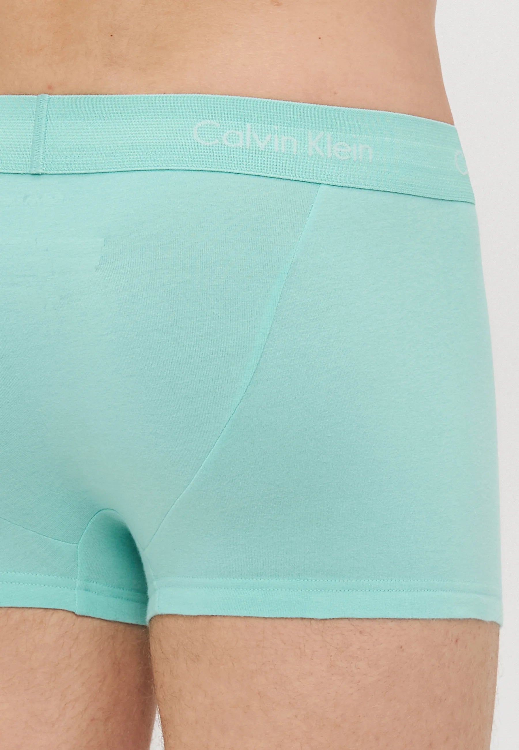 Calvin Klein Cotton Stretch Trunks – 3 Pack – Faded Denim, Celadon Tint, Beau
