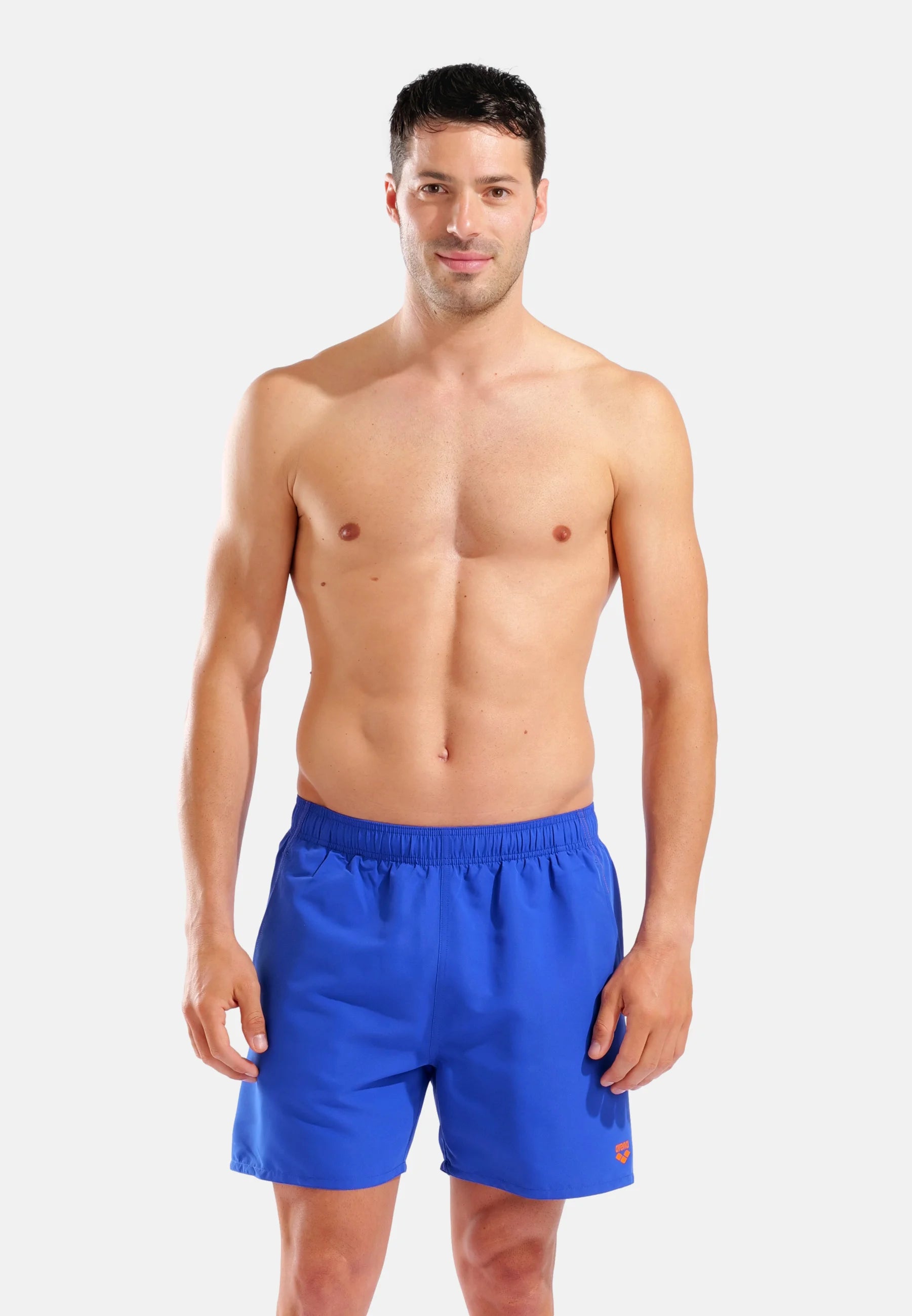Arena Fundamentals Boxer R – Bleu fluo, Orange équipe