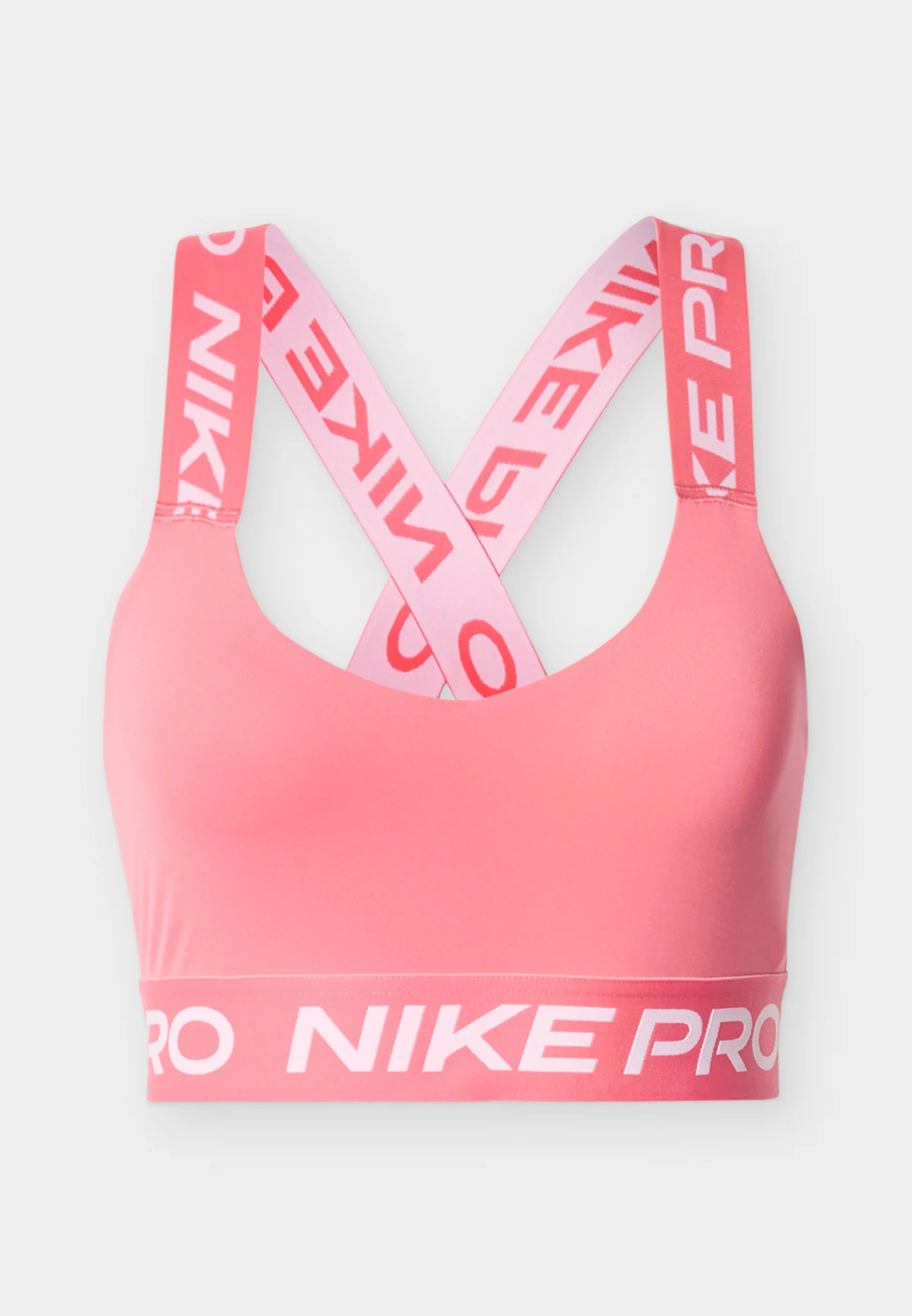 Nike Medium Support Sports Bra – Sea Coral, White