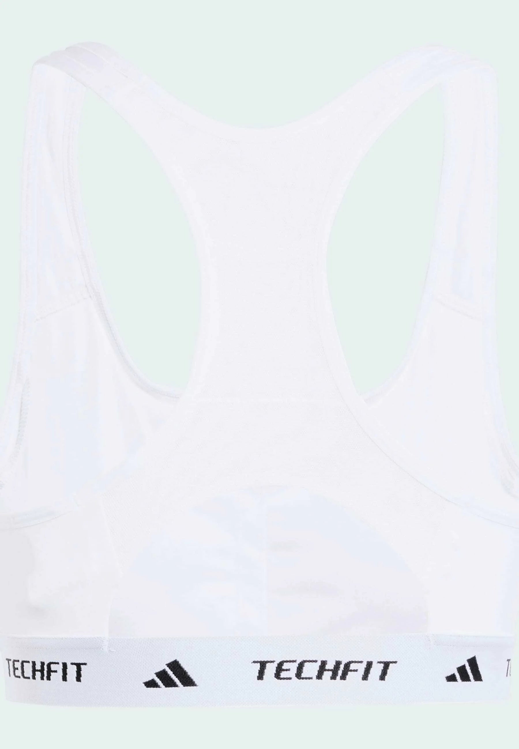 Reggiseno a sostegno medio Adidas Performance Techfit - Bianco