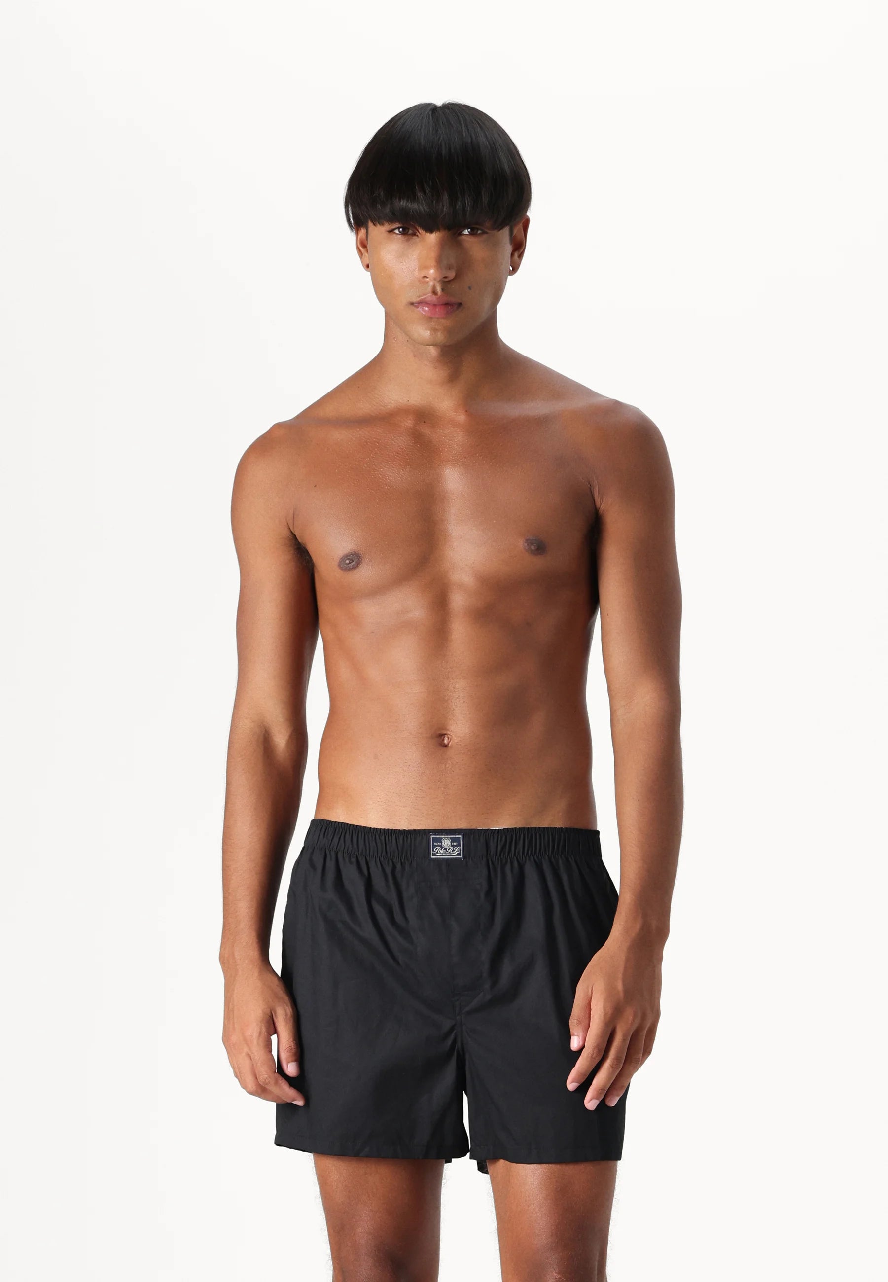 Polo Ralph Lauren Cotton Open Boxer Shorts – 3 Pack – Black, Olive, Red