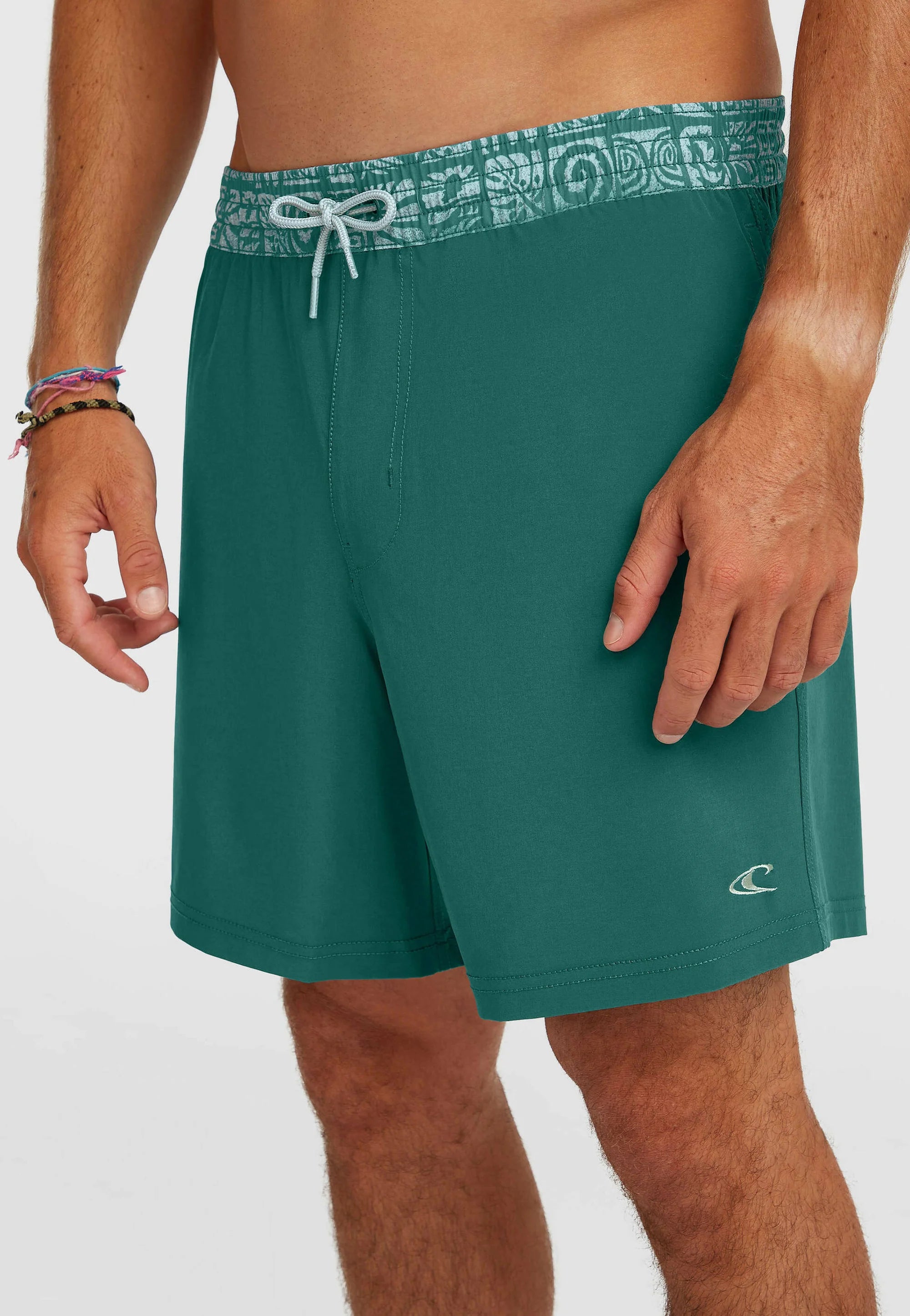 Plavecké šortky O'Neill Pocket Print 16 – Botanické teplo