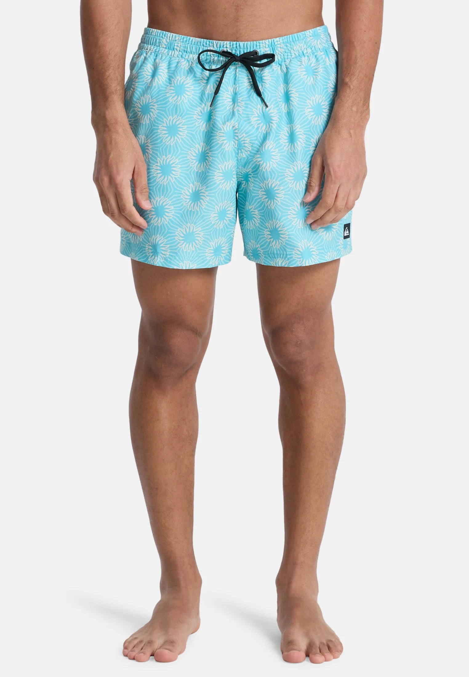 Plavkové šortky Quiksilver Everyday Printed Volley 15 – modrý potisk