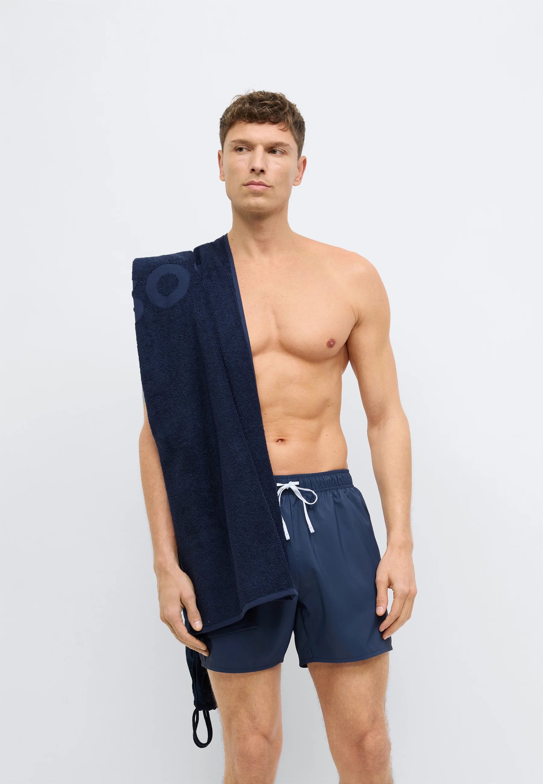 Plavecké šortky BOSS Beach Set – Navy