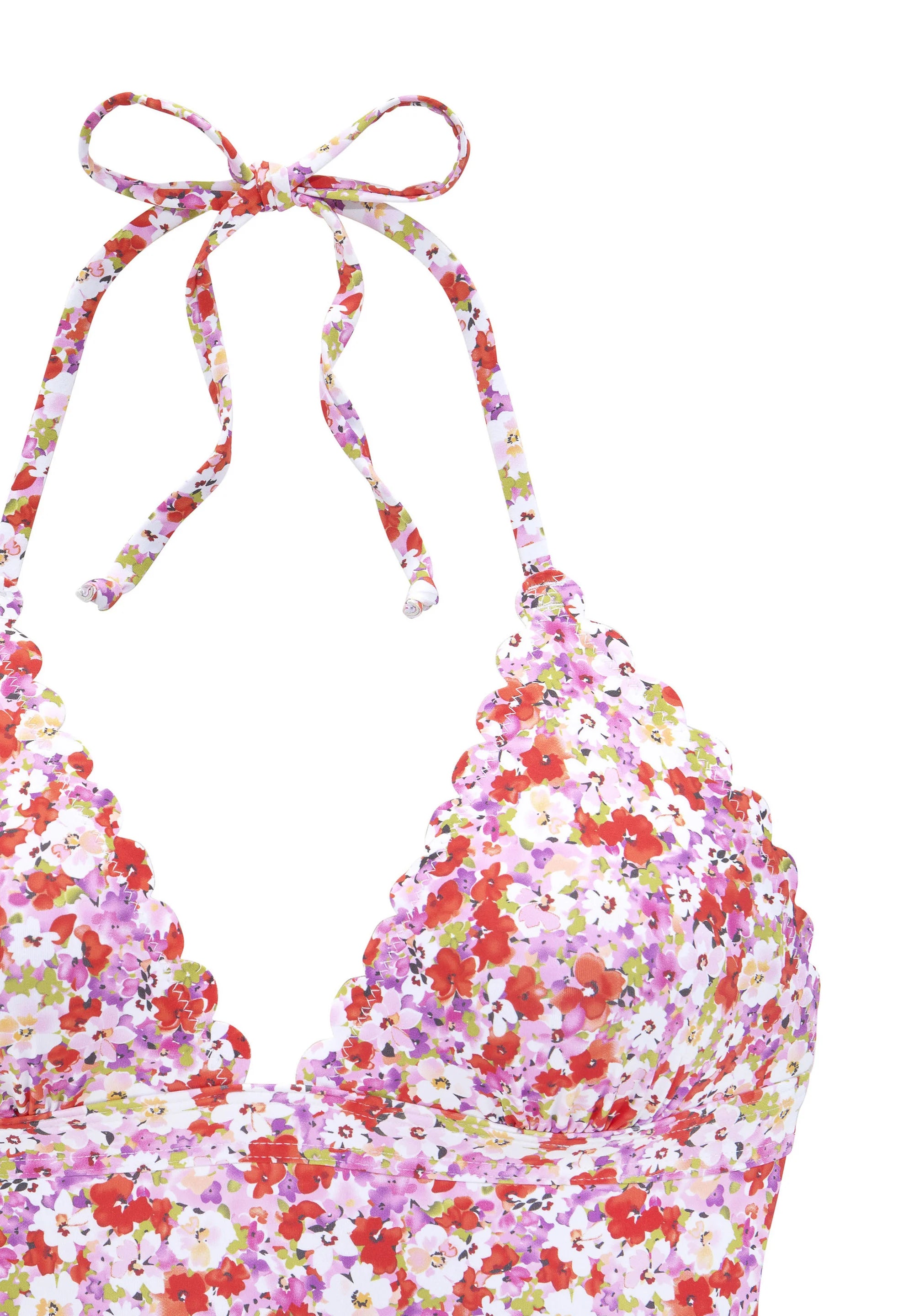 LASCANA Maillot de bain Classique – Rouge, Lilas