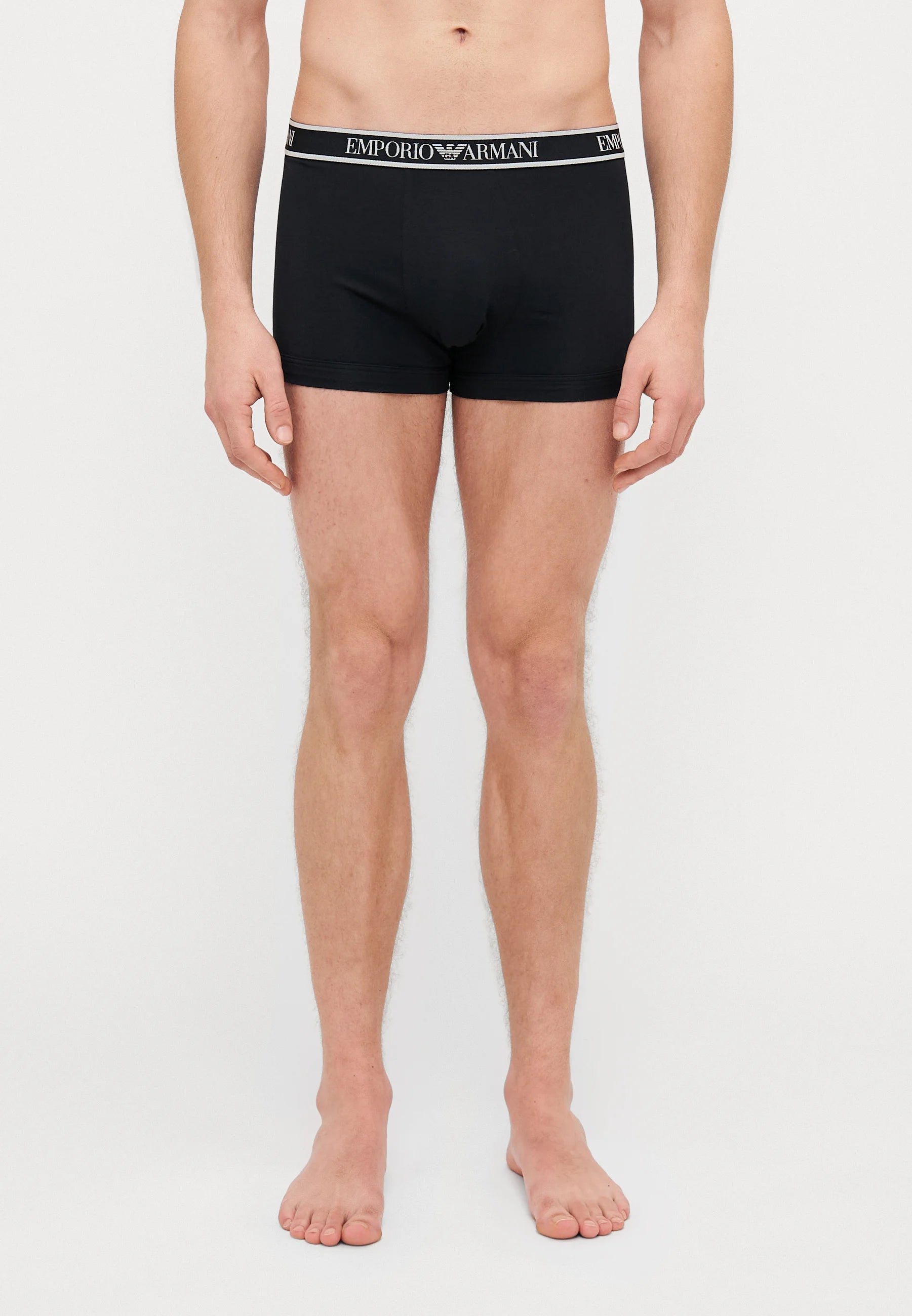 Emporio Armani Trunks 3 Pack – černá, zelená