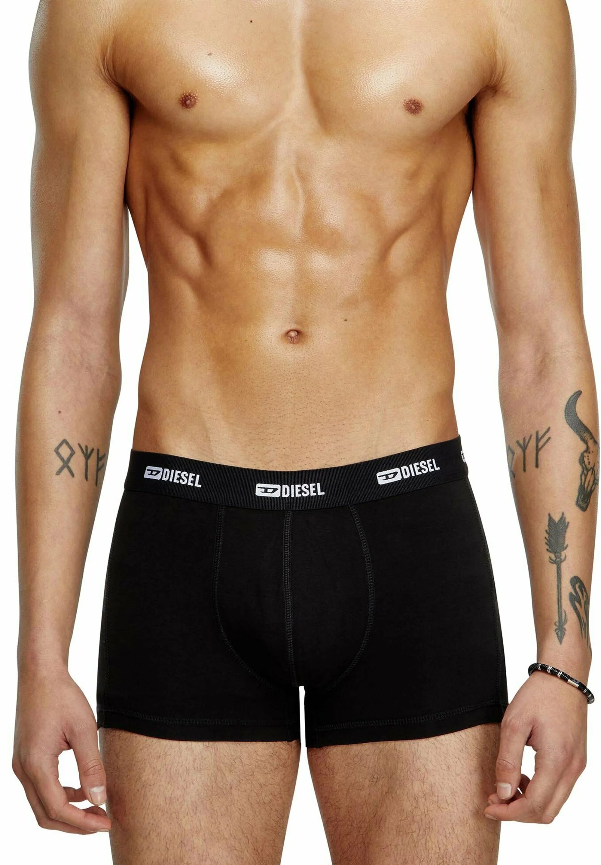 Diesel 3er-Pack Unterhosen – Schwarz
