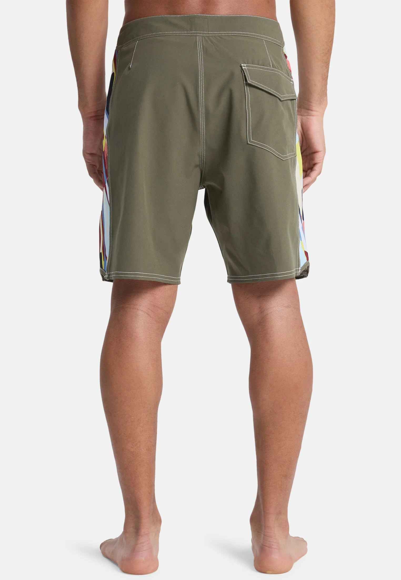 Pantaloncini da bagno Quiksilver Original Arch - Verde scuro