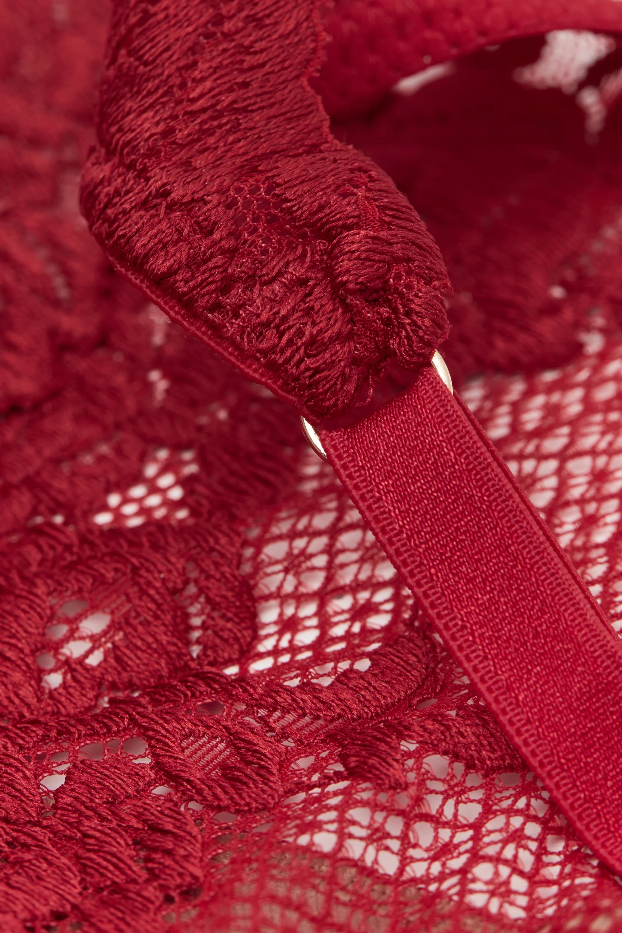 Podprsenka Intimissimi Elena Pretty Flower s kosticí – červená