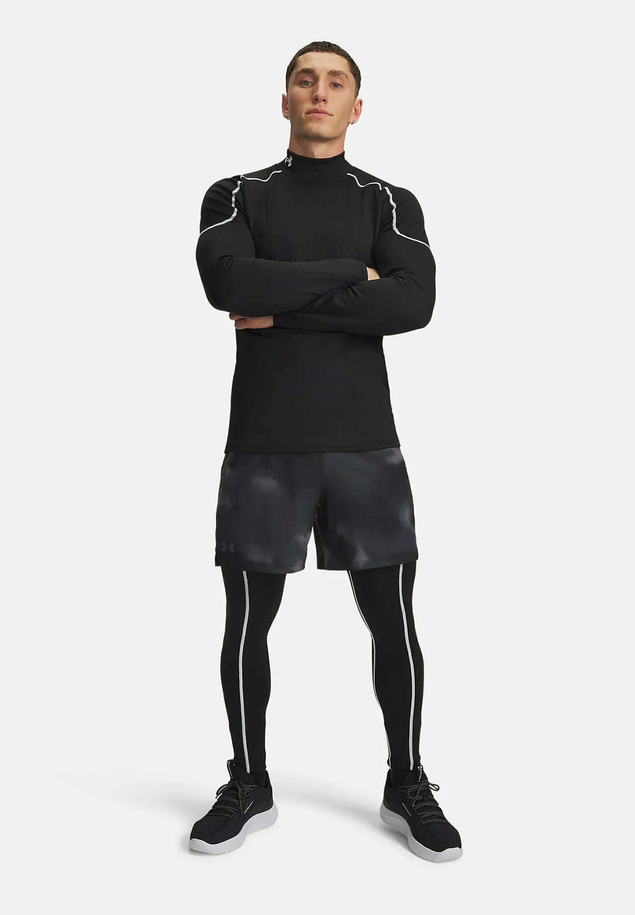Under Armour Cold Weather Grid Base Layer – Black