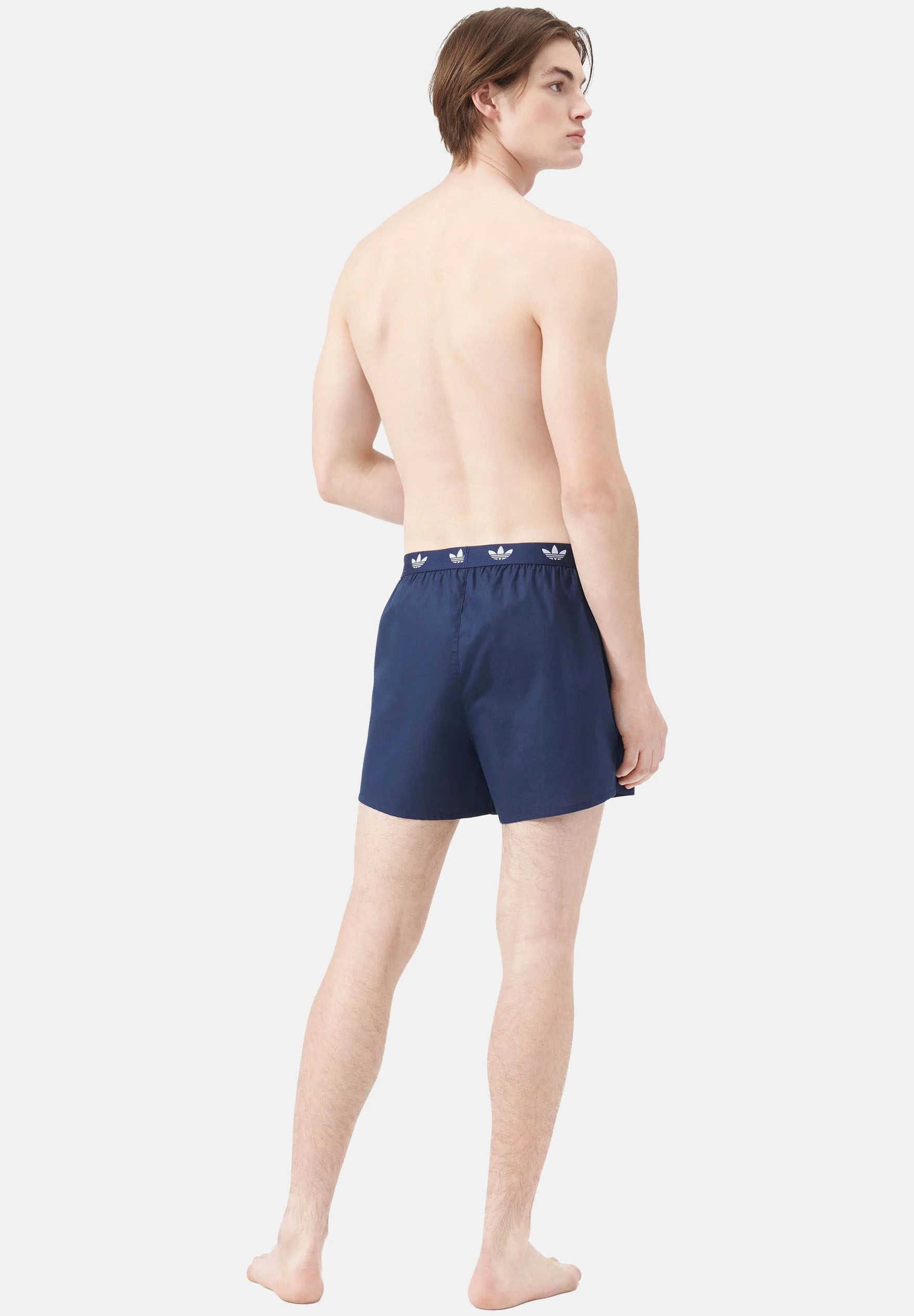 Adidas Originals 4 Pack Boxer Shorts – Dark Blue, Light Blue