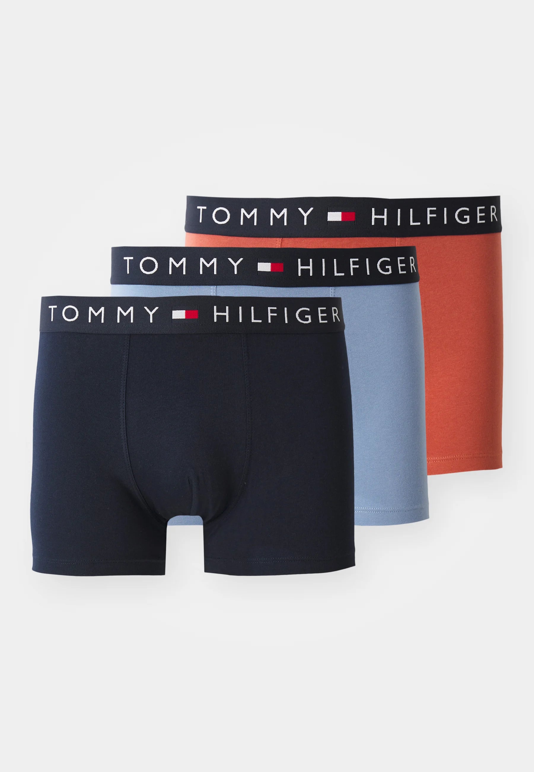 Tommy Hilfiger Original Trunk 3 Pack – Dark Blue, Grey Denim, Silver