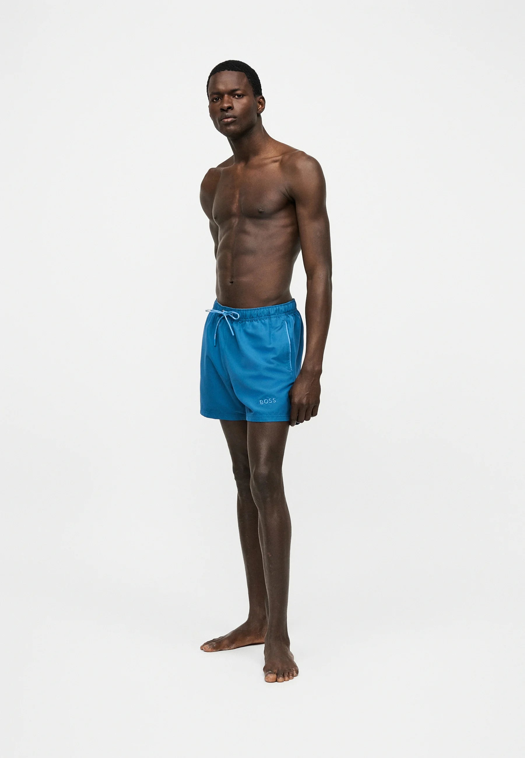 BOSS Dogfish Swim Shorts – Open Blue