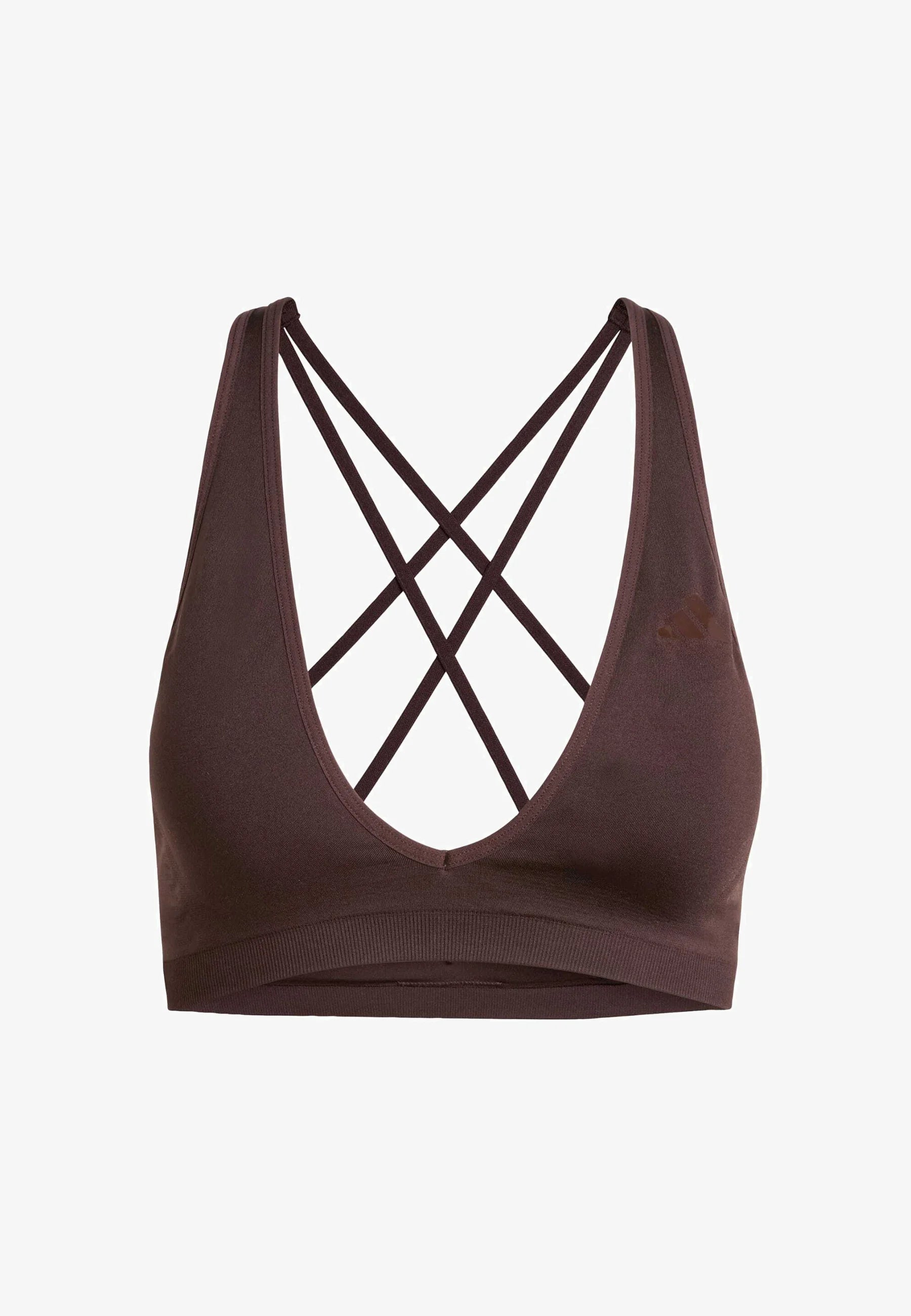 Adidas Performance WE Scrun LS Light Support Sport-BH – Aurora Coffee