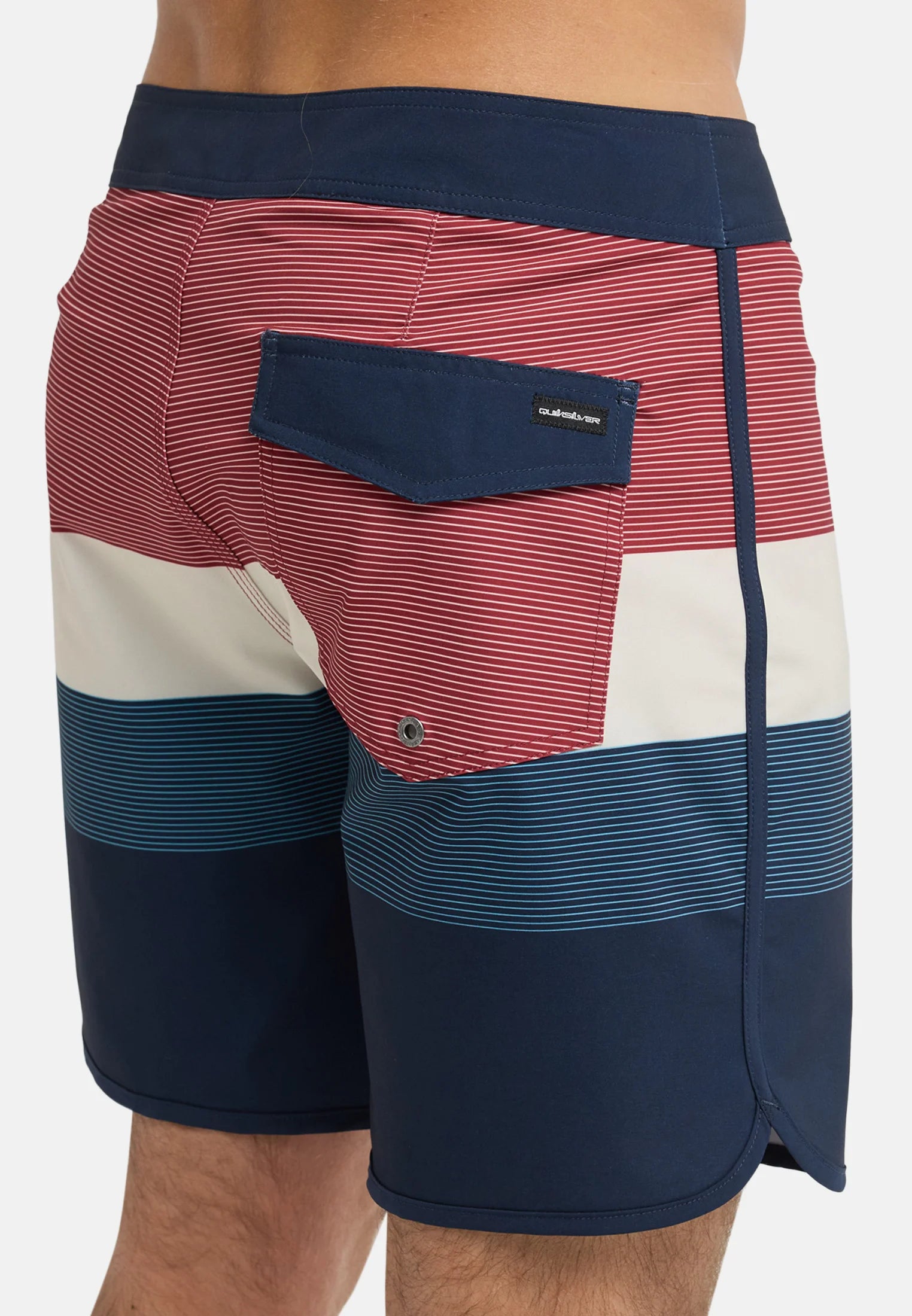 Quiksilver Surf Scallop 18 Swim Shorts – Dark Navy Tijuana