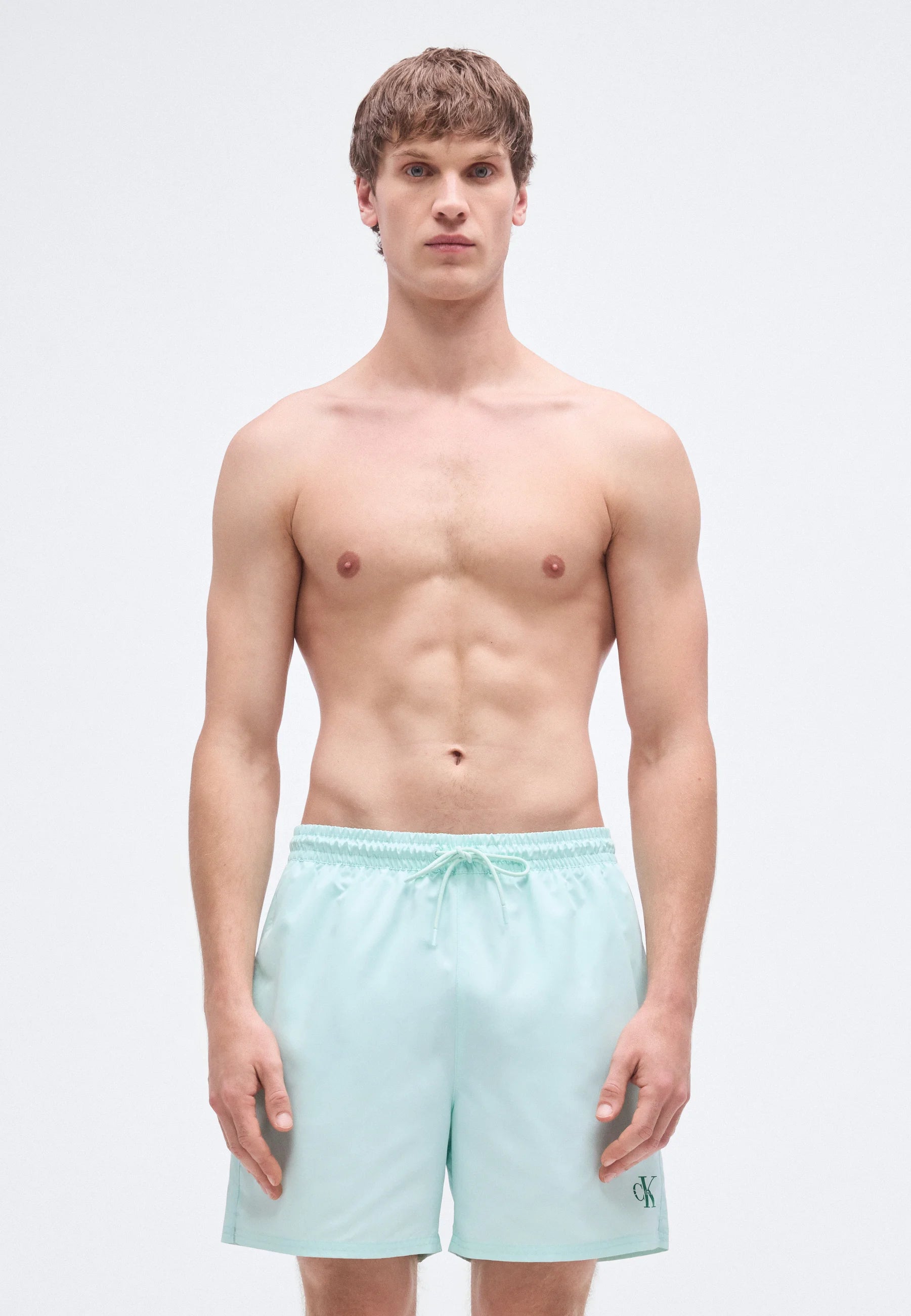 Short de bain monogramme Calvin Klein – Feel The Mint