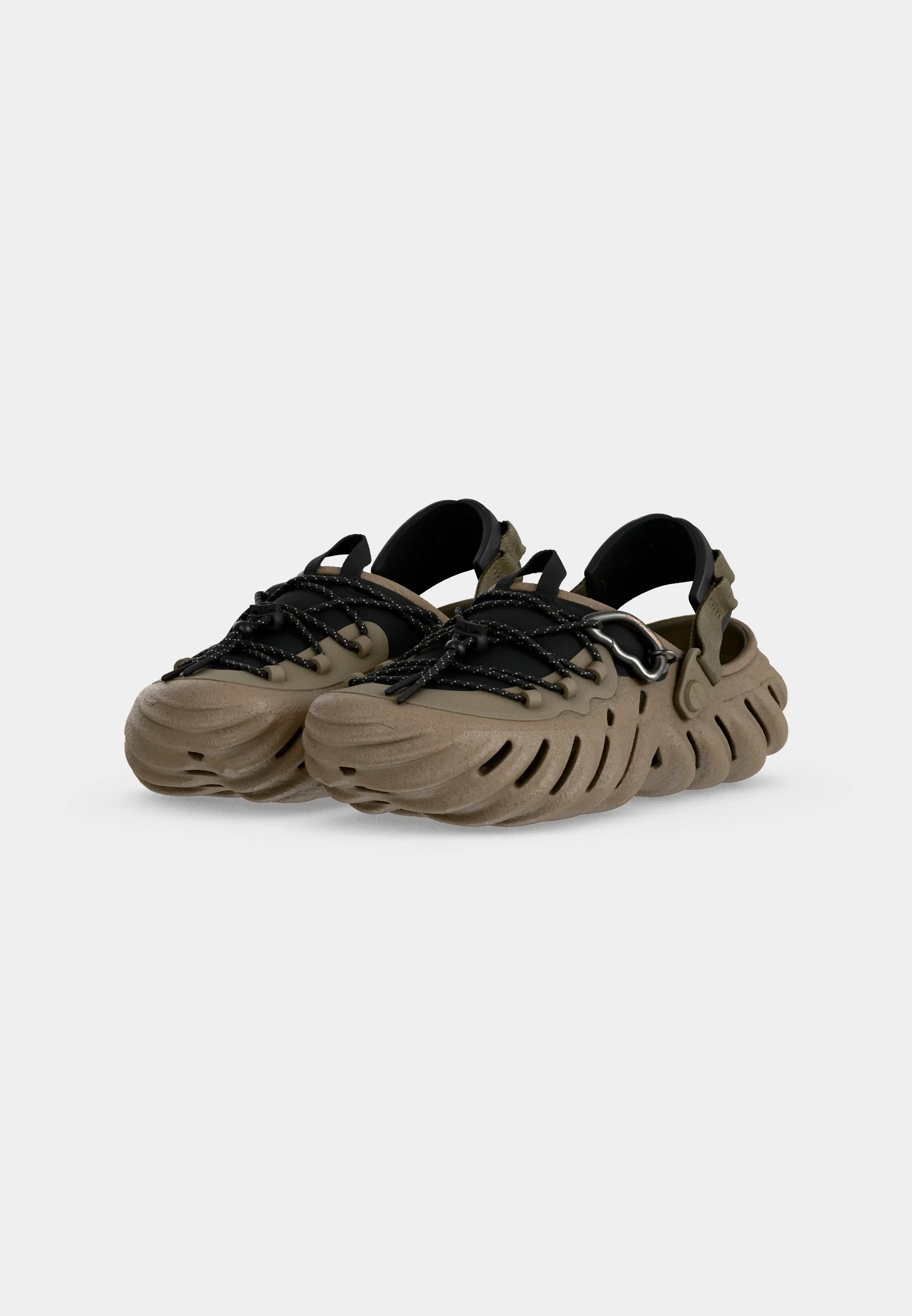 Crocs Echo City Adventure Unisex Mules – Khaki
