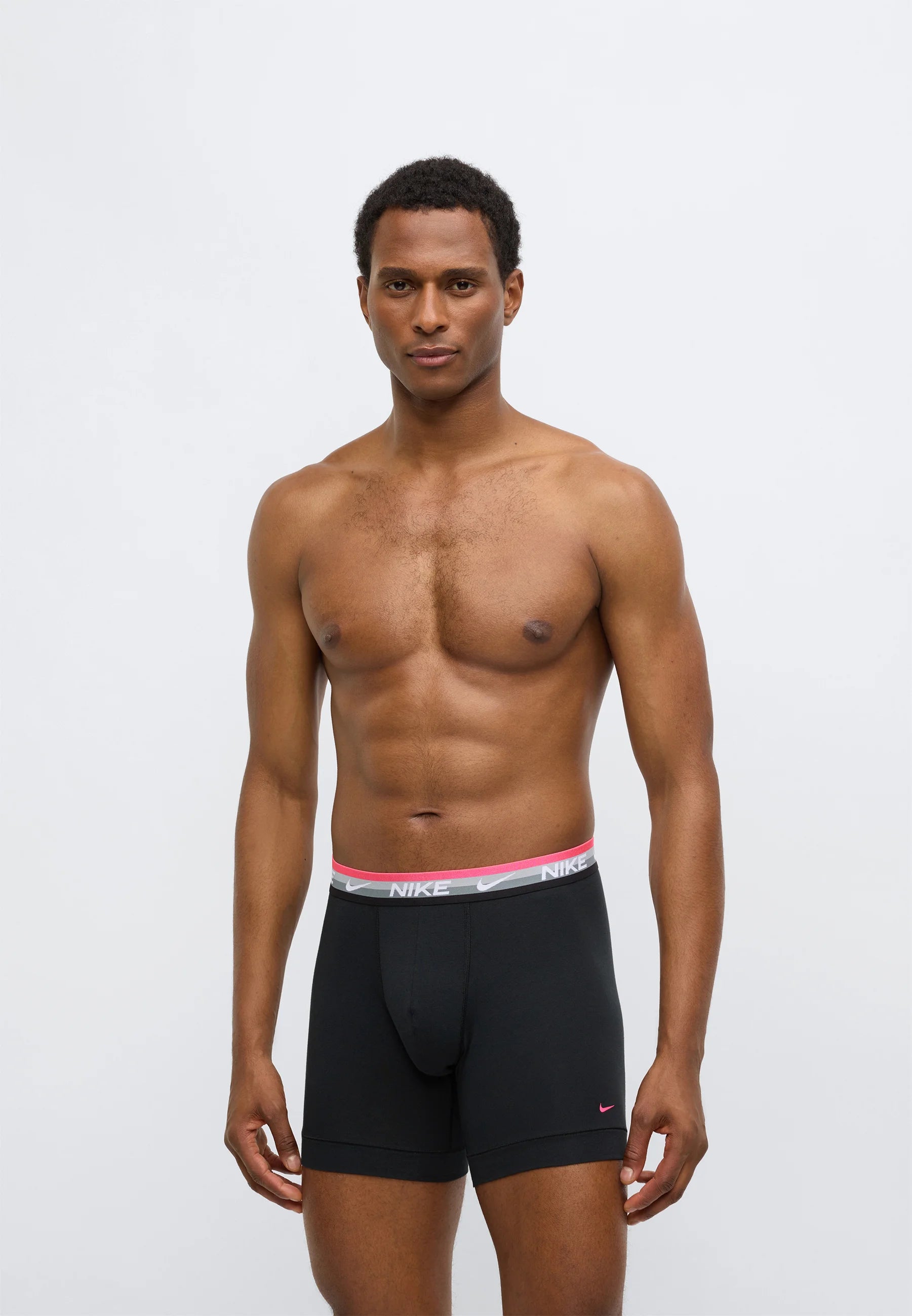 Boxerky Nike Underwear 3 Pack – černé, šedé
