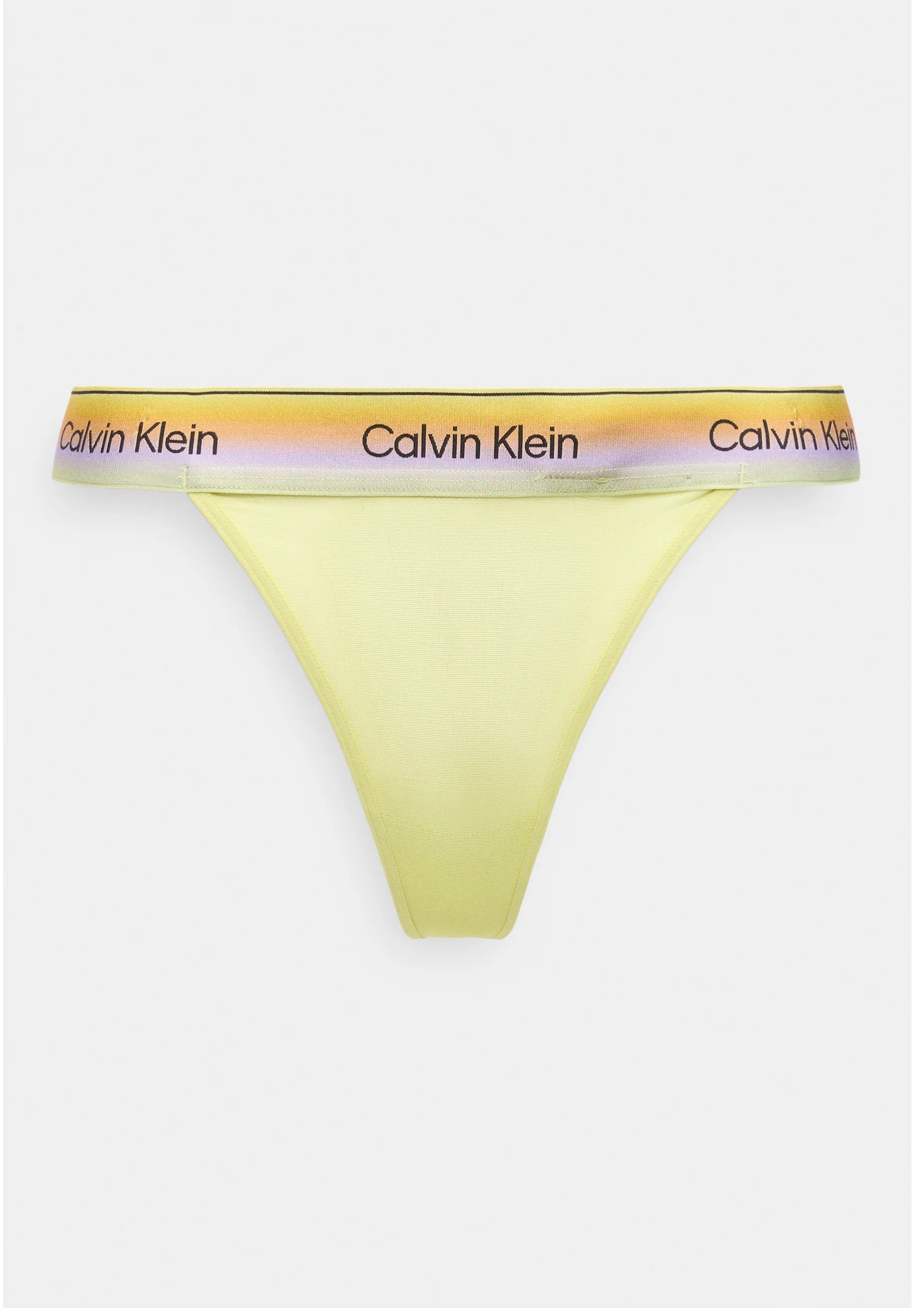 Stringi Calvin Klein Pride String – jasny szmaragd