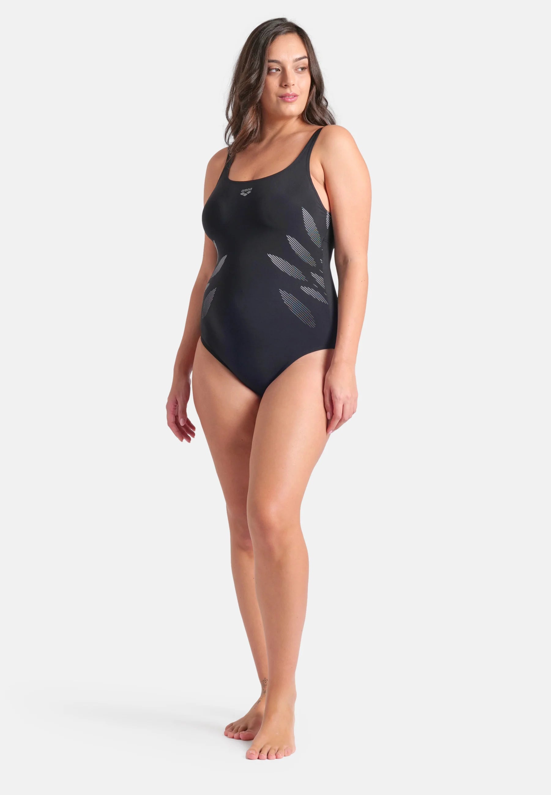 Arena Shapewear Milena B-Cup One-Piece Swimsuit – Black