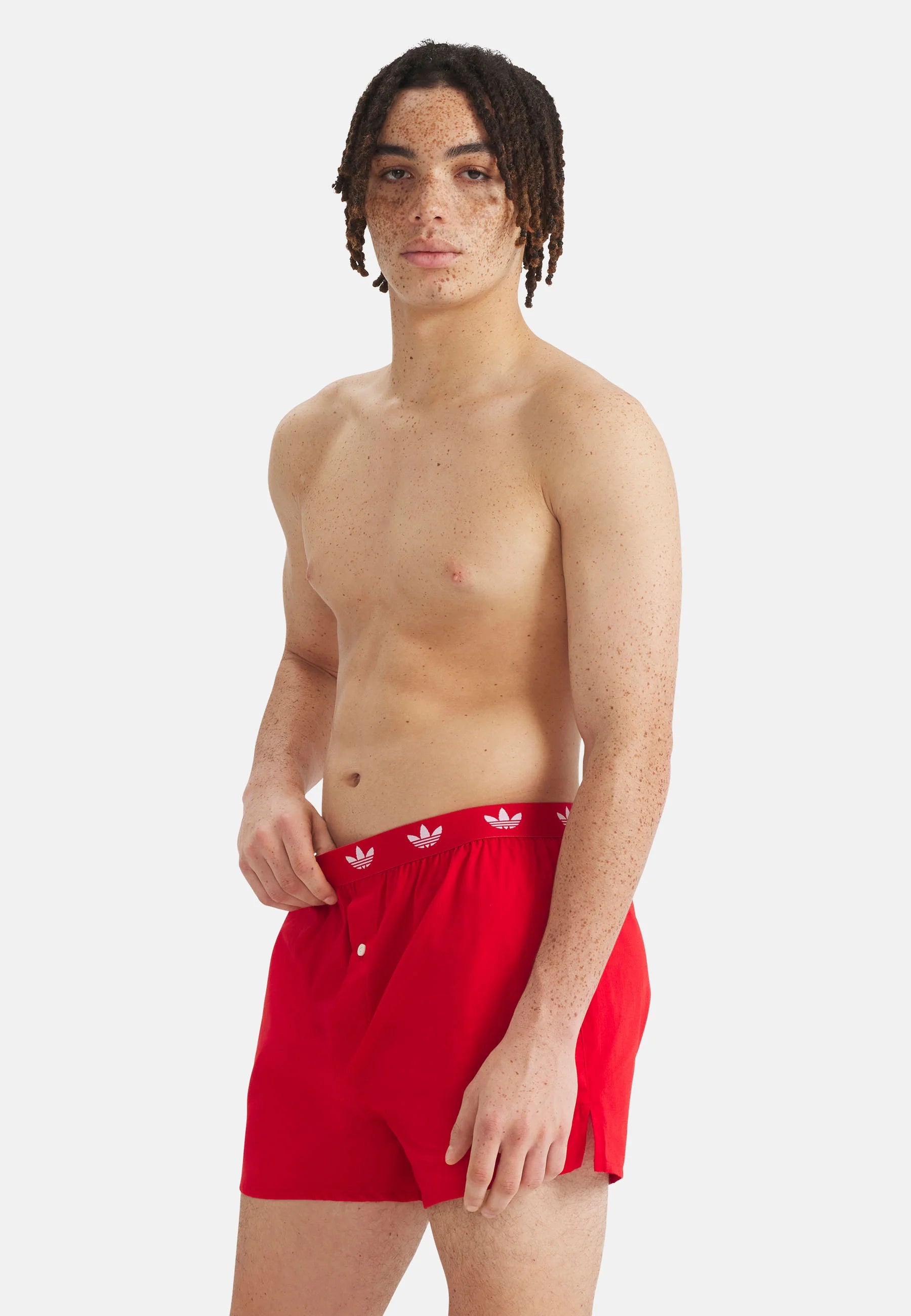 Boxerky Adidas Originals 2 Pack – červené, tmavě modré