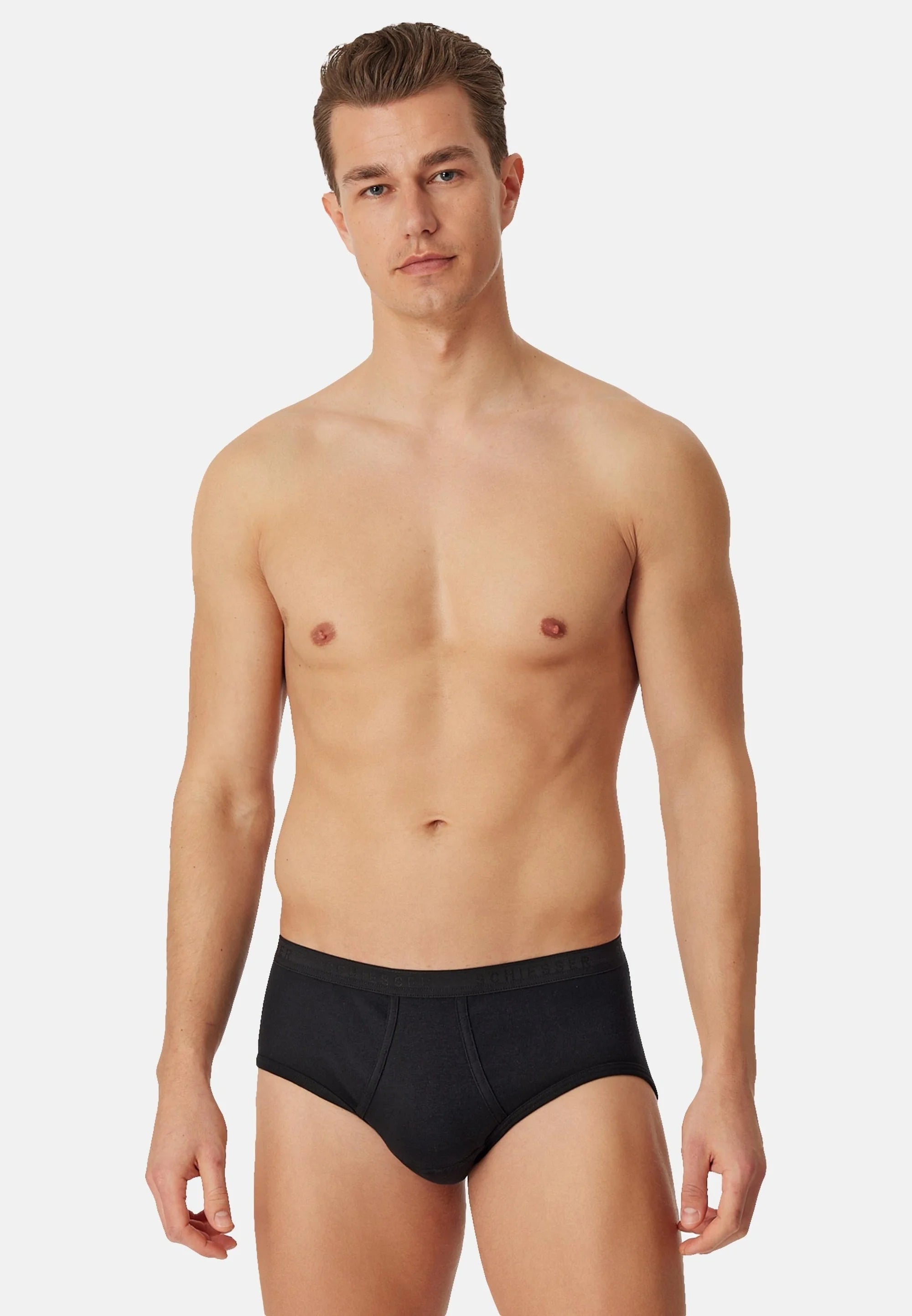 Schiesser Original Classics Feinripp 6 Pack Briefs – Multicolour