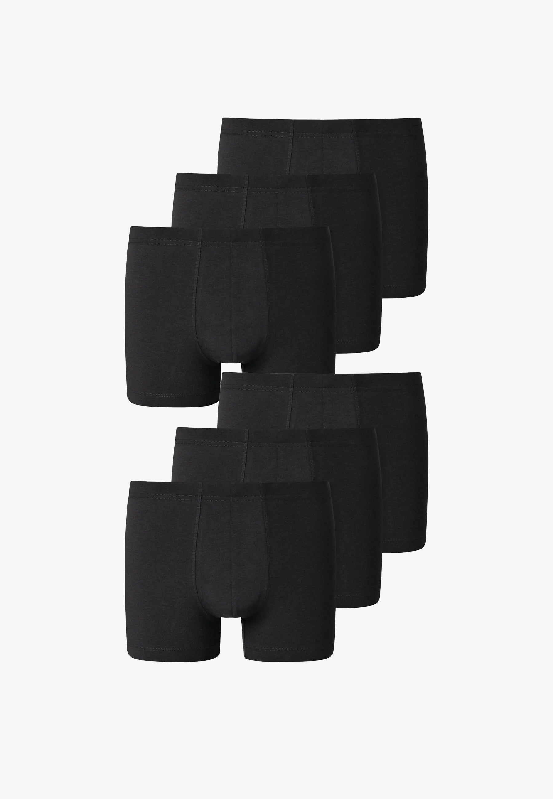 Schiesser 6 Pack 95 5 Trunks – Black