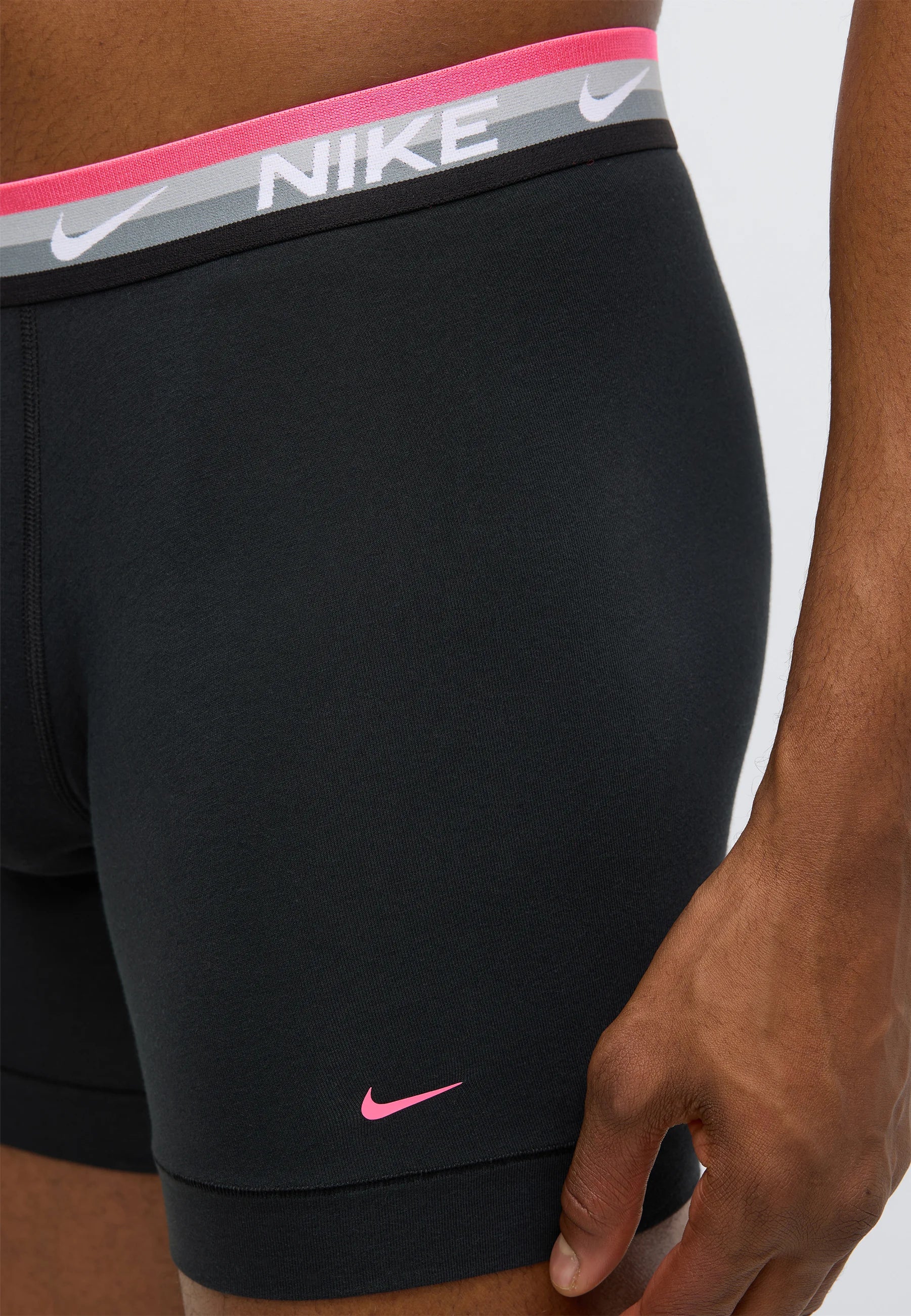 Boxerky Nike Underwear 3 Pack – černé, šedé