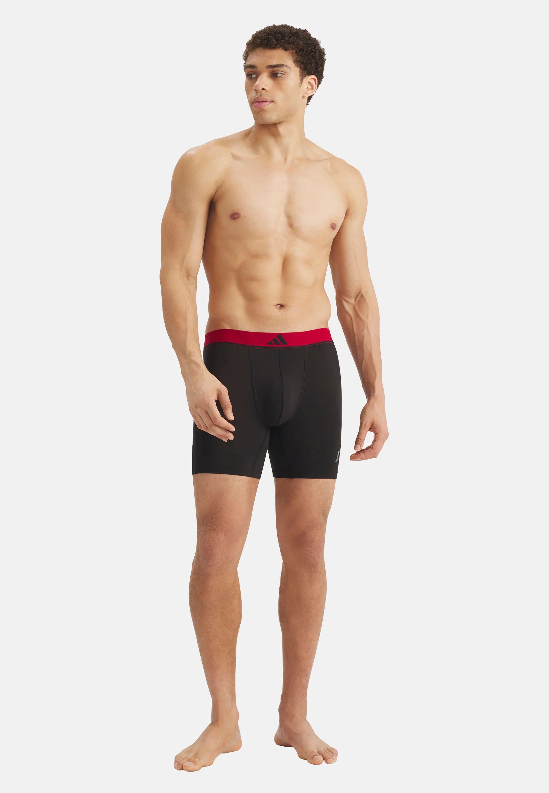Adidas Sportswear 6 Pack Boxer Briefs – Black, Grey