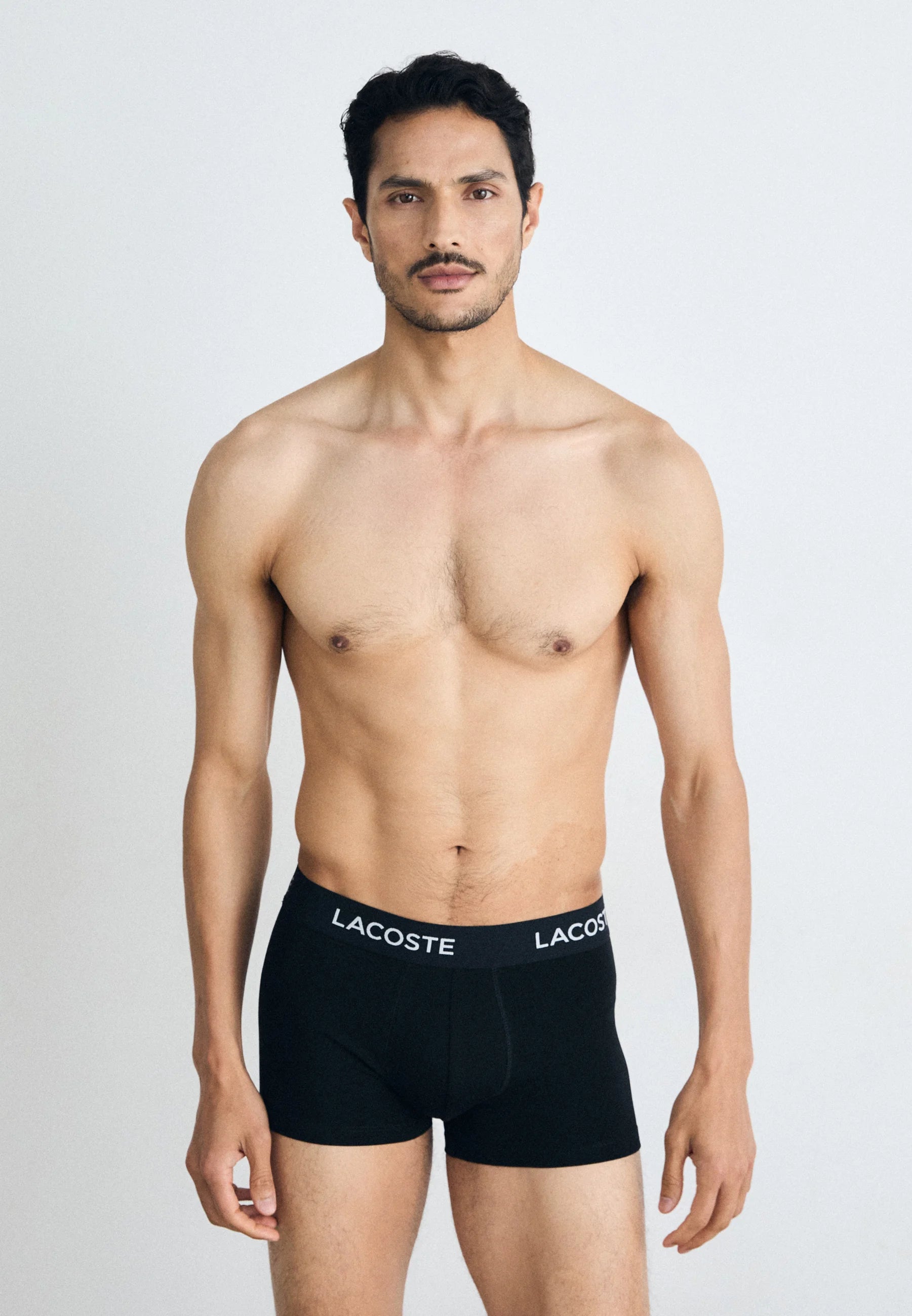 Lacoste 5 Pack Stretch Trunks – Black