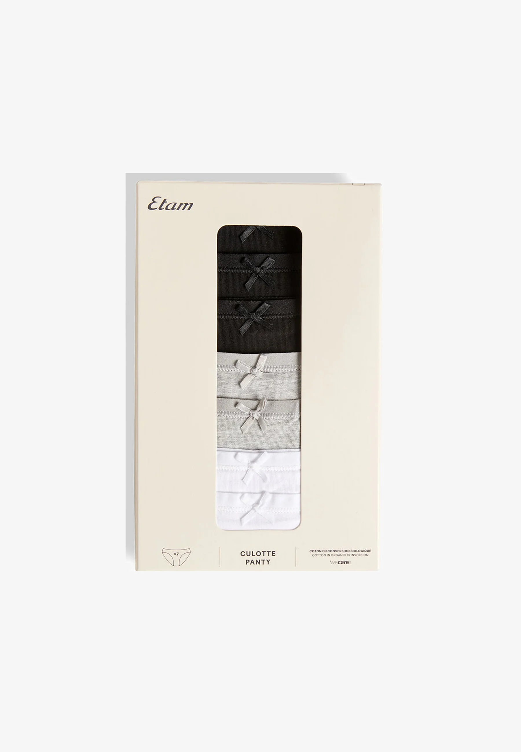 Etam Jack Slips – 7er-Pack, mehrfarbig