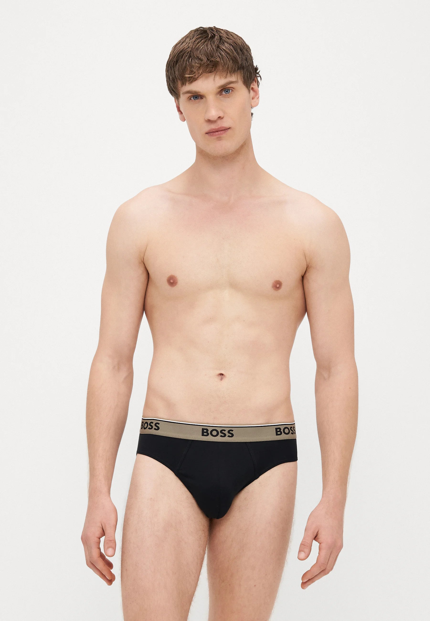 BOSS Brief Power 3 Pack – Slips – Schwarz