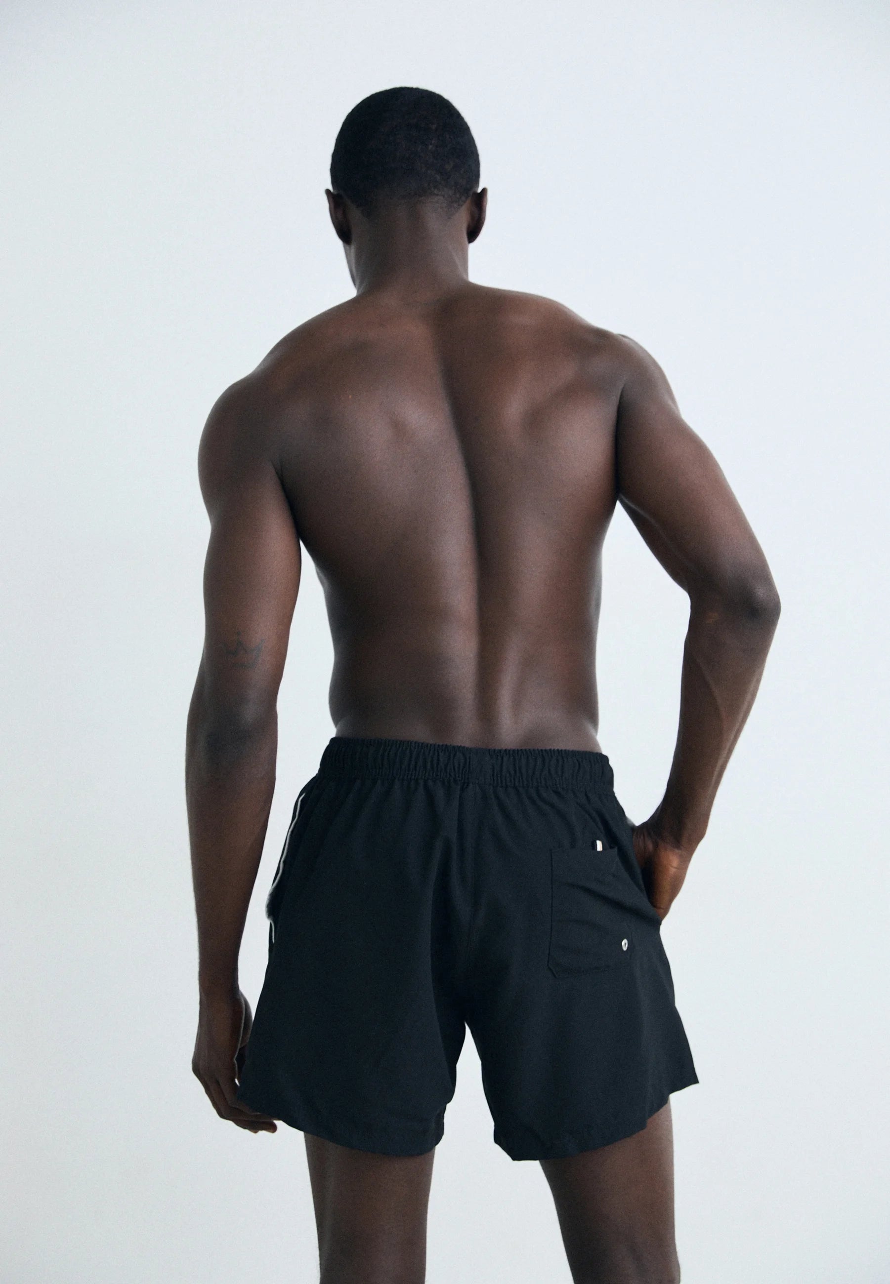 BOSS Dogfish Badeshorts – Schwarz