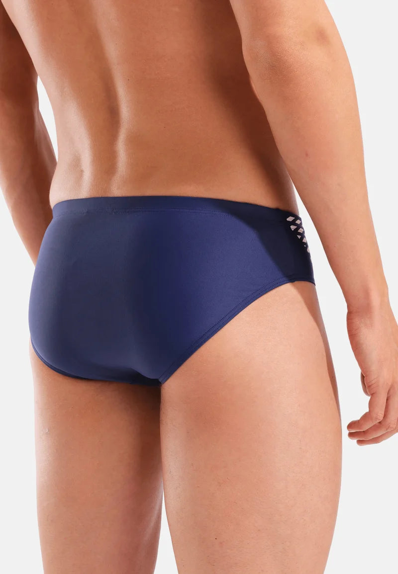 Slip de bain Arena Openings – Bleu marine, Blanc