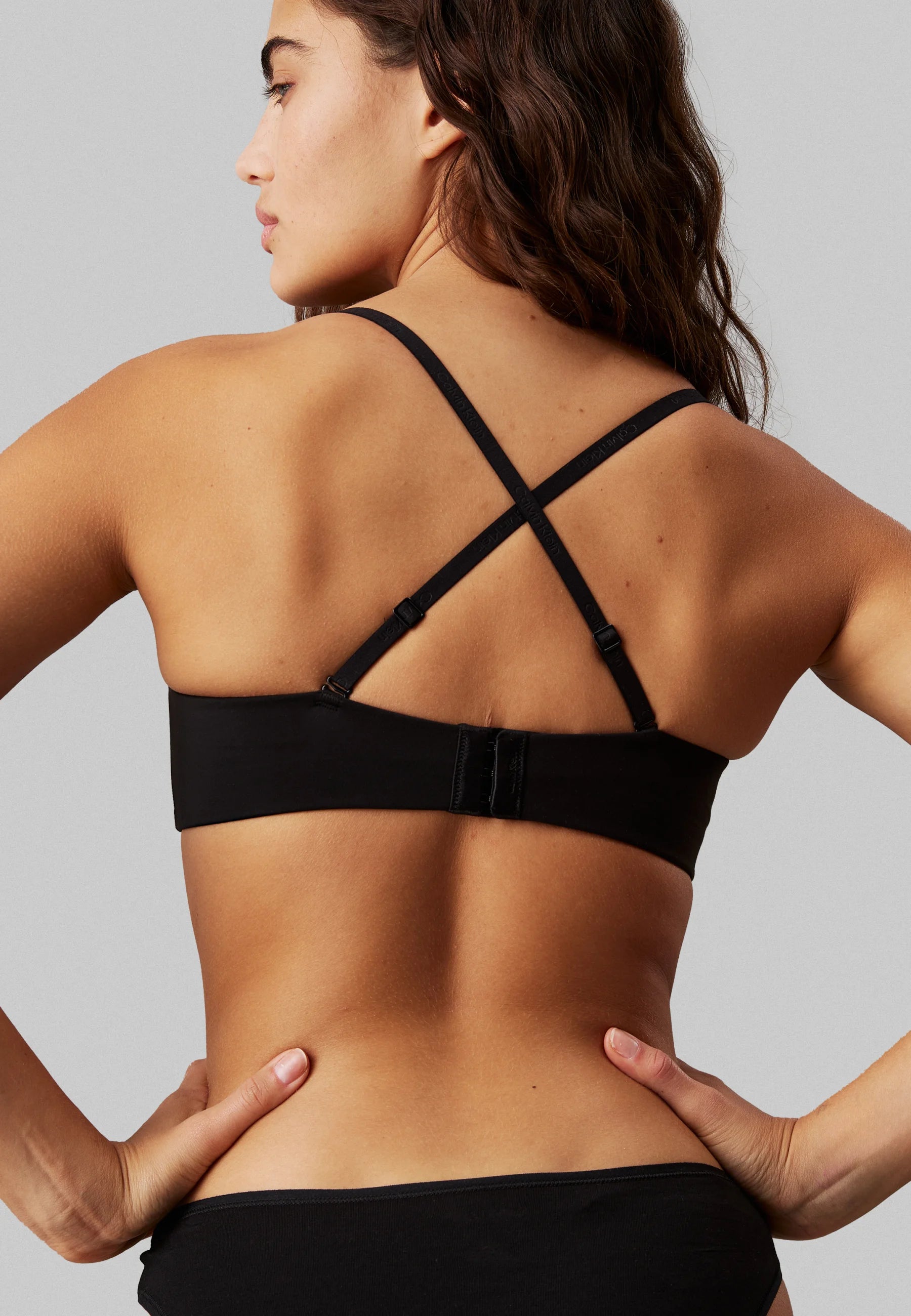 Calvin Klein Perfectly Fit Strapless Underwired Bra – Black