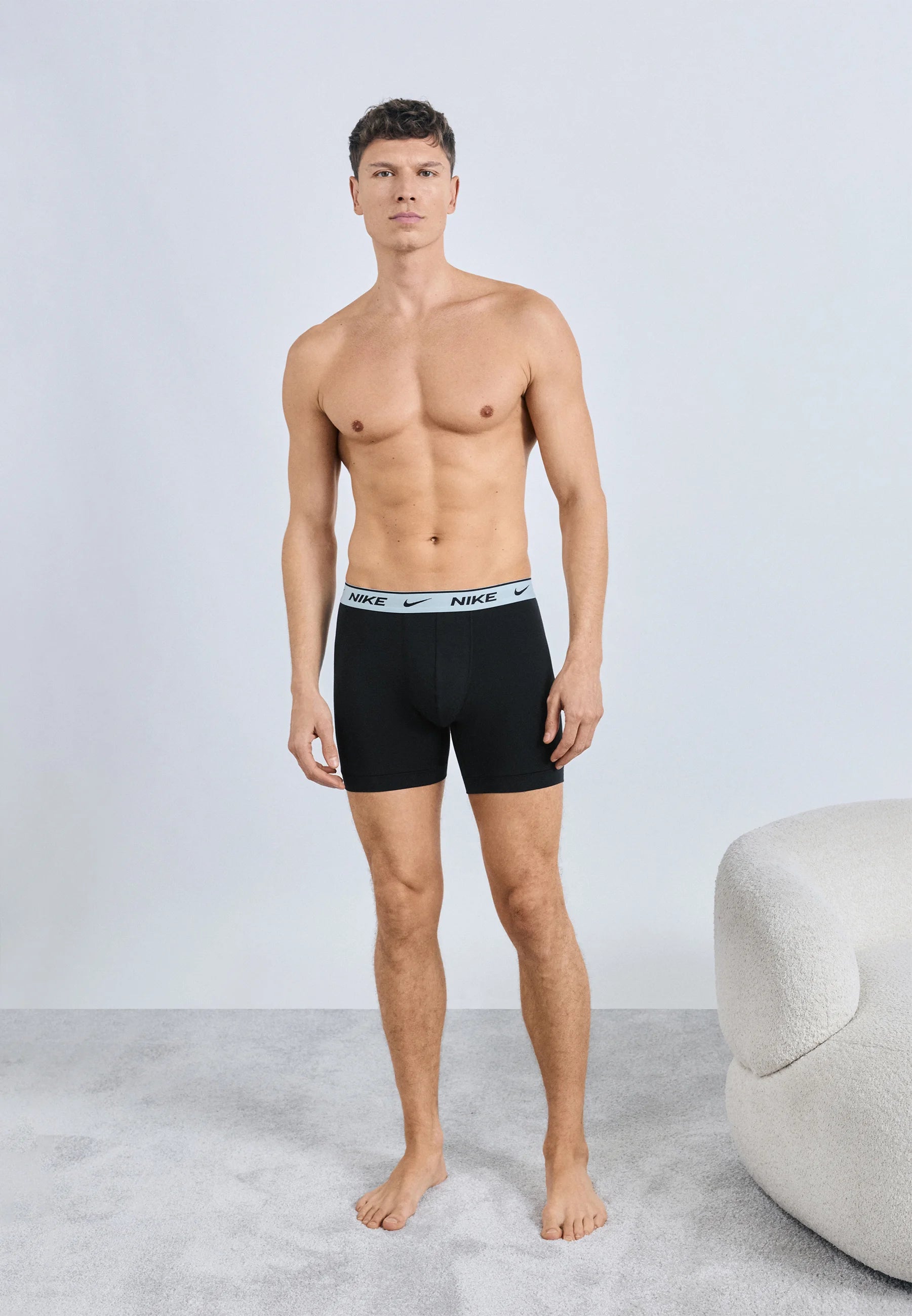 Nike Underwear 3 Pack Boxer Briefs – Black