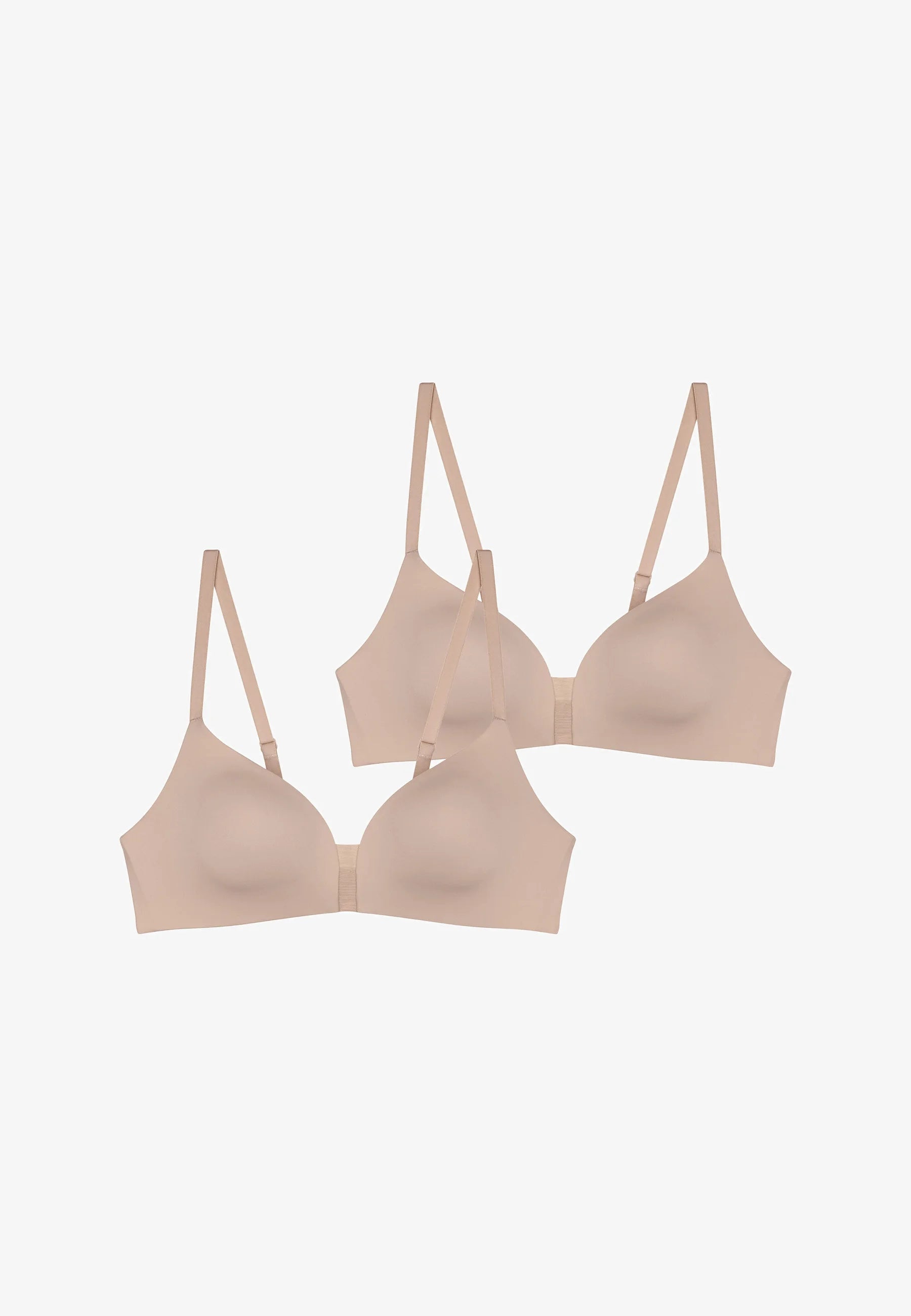 Triumph T-Shirt Bra – 2 Pack, Soft Praline