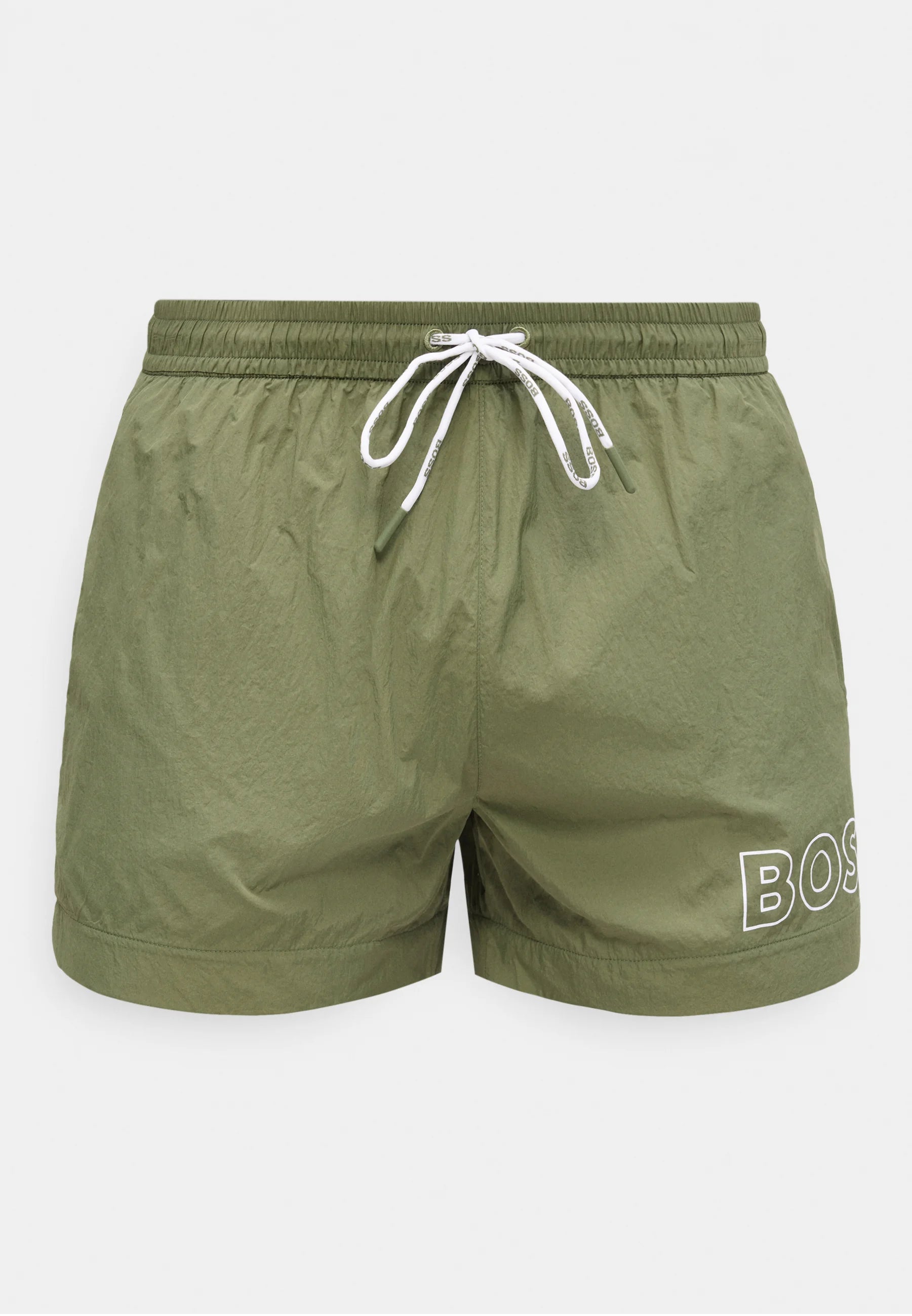 Plavecké šortky BOSS Mooneye – Open Green