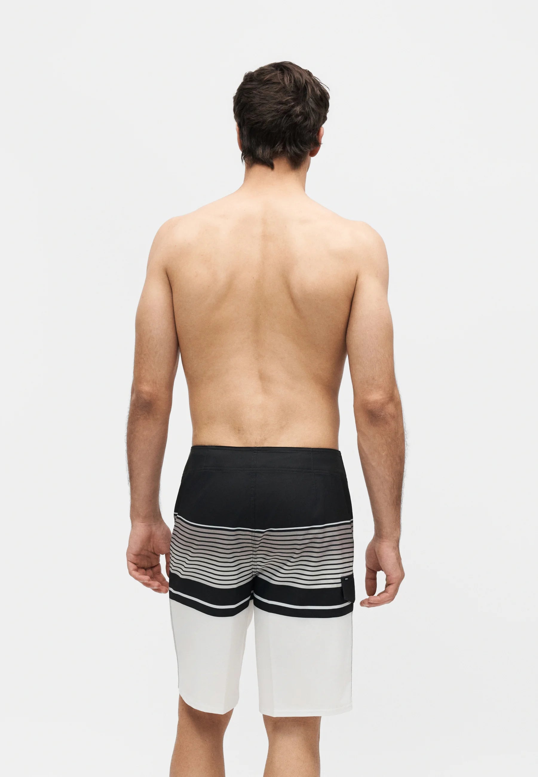 Short de bain O'Neill Lennox Stripe - Blanc